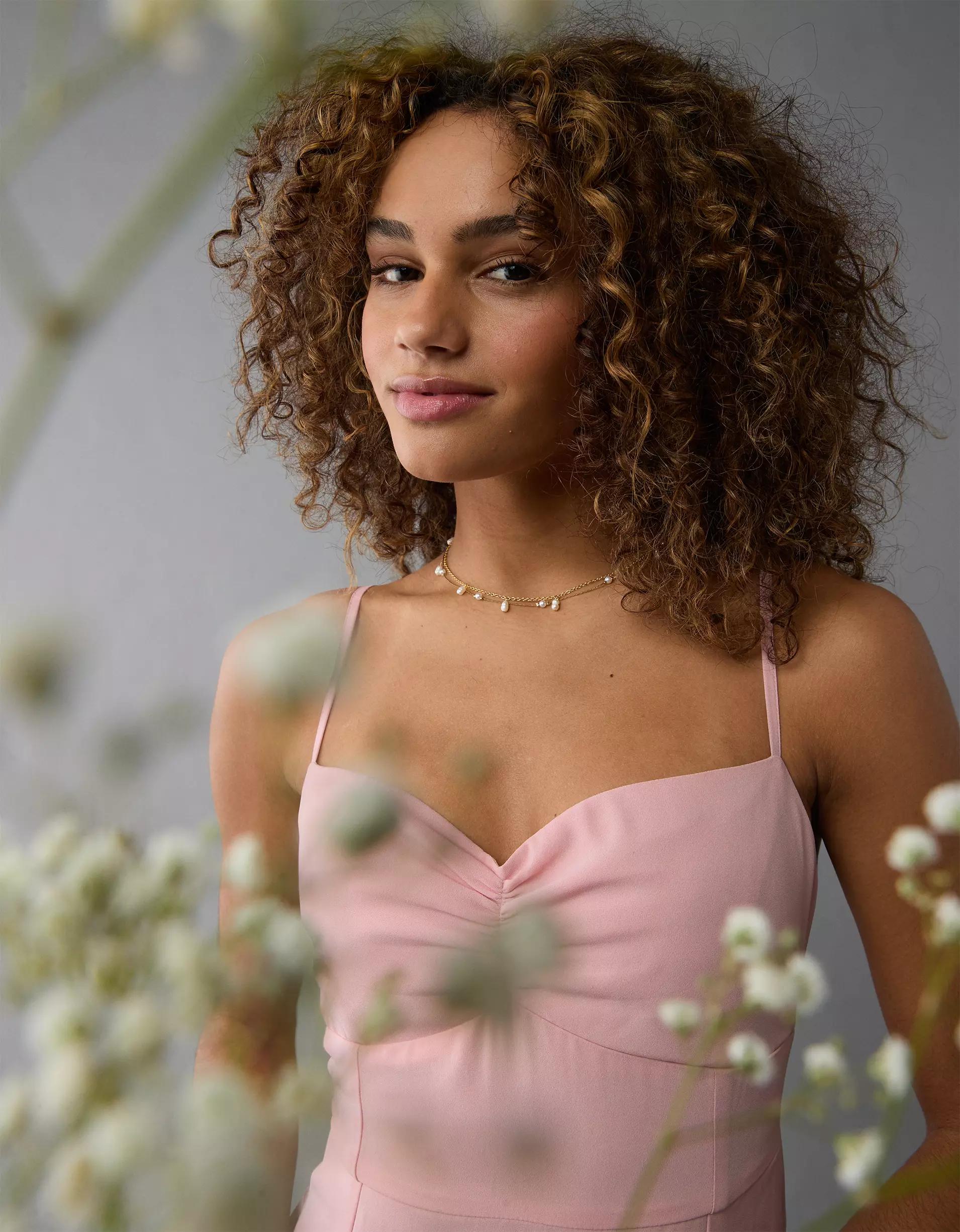 AE Drop Waist Tiered Maxi Dress Product Image