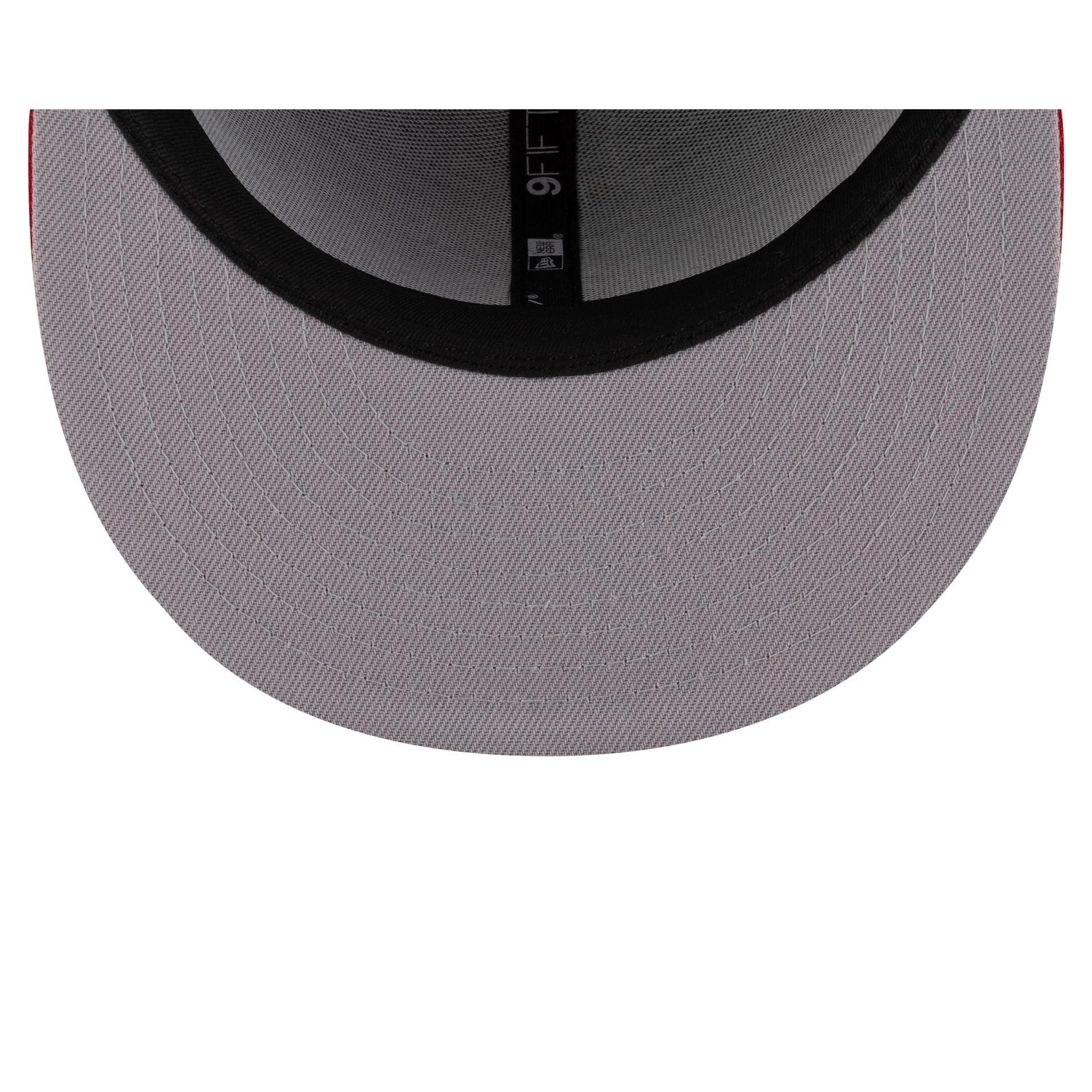 Just Caps Floral Corduroy Las Vegas Raiders 59FIFTY Fitted Hat Male Product Image