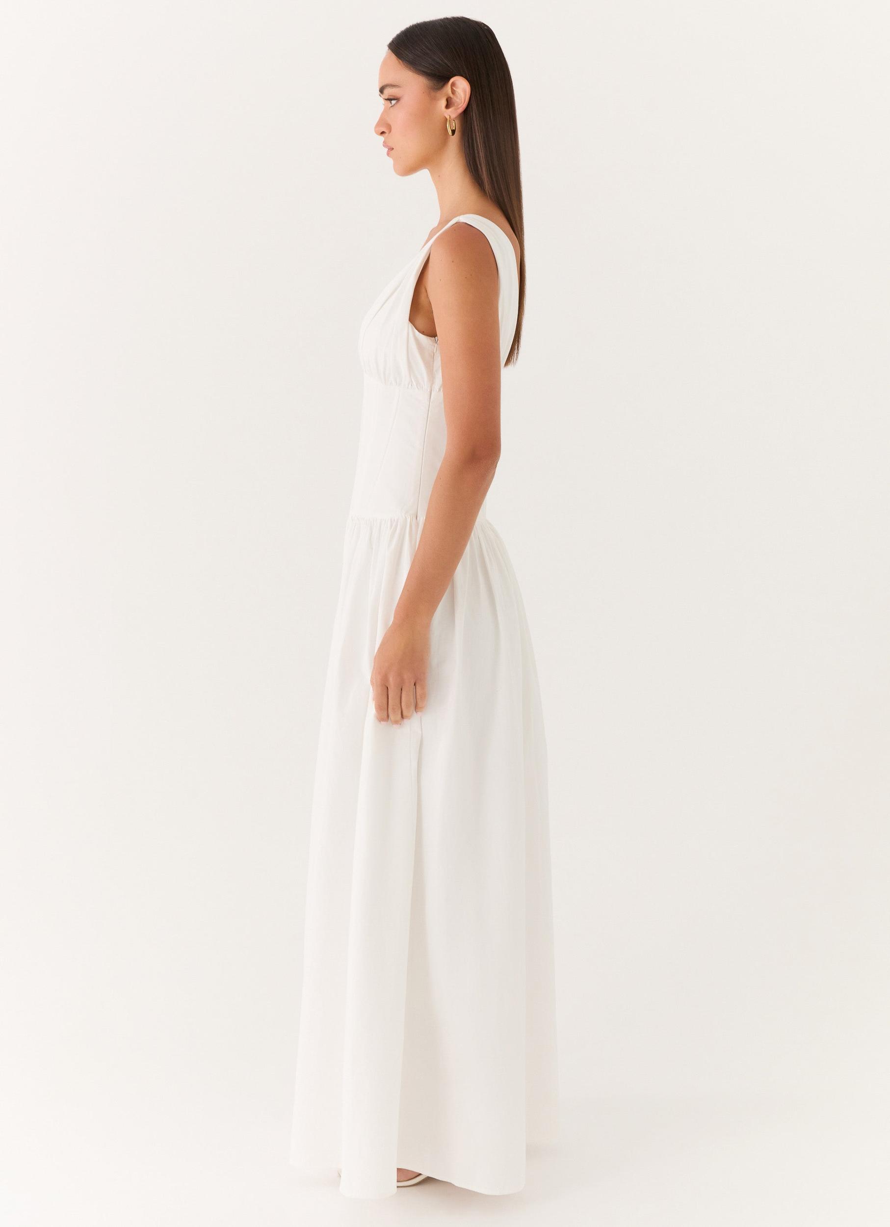 South Of France Maxi Dress Pink Petite Product Image
