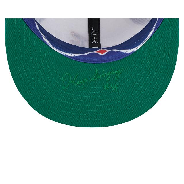 Chicago Cubs Metallic Gold Logo 59FIFTY Fitted Hat Male Product Image