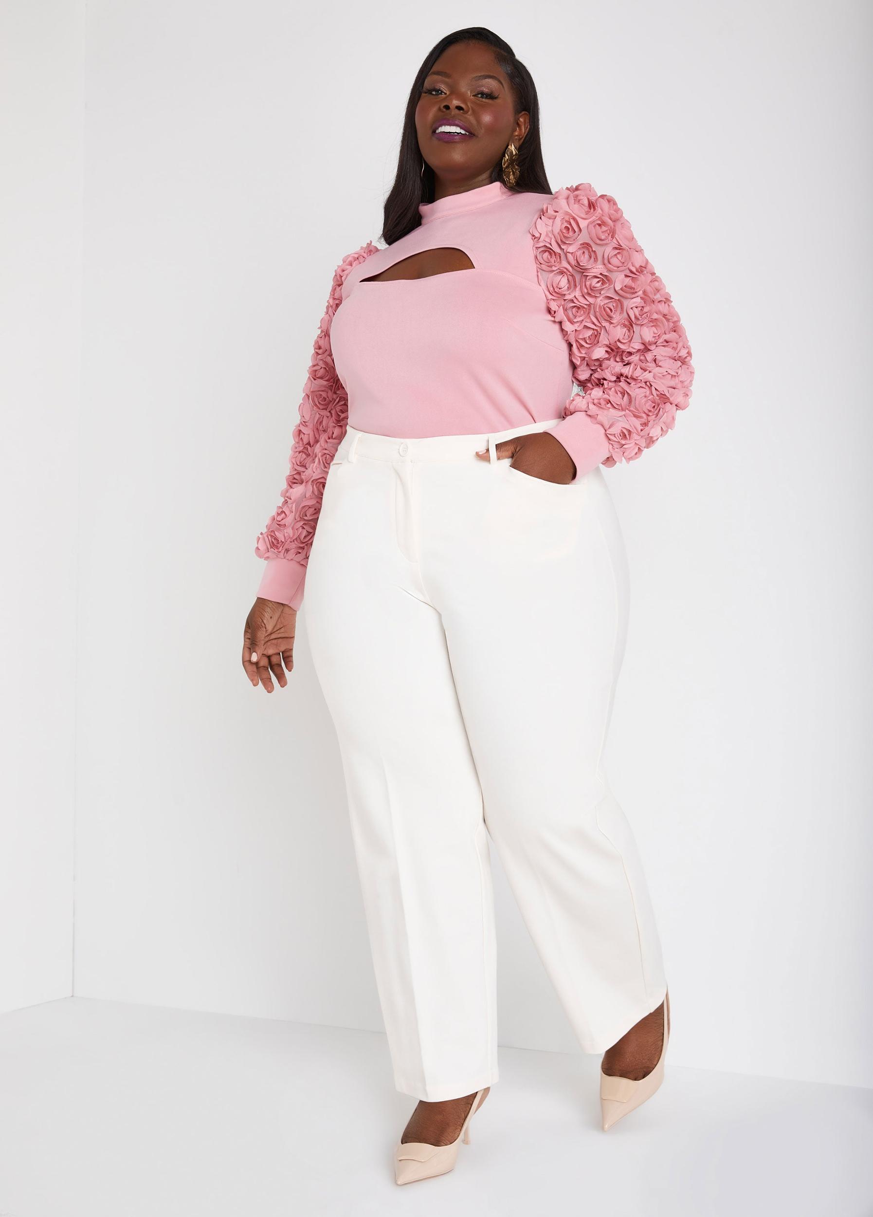 Ponte Straight Leg Trousers Product Image