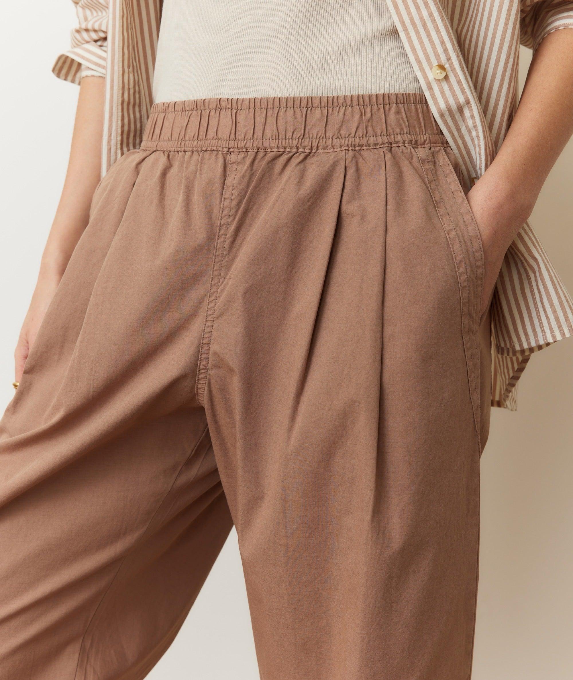 Kyra Poplin Barrel Pant Product Image