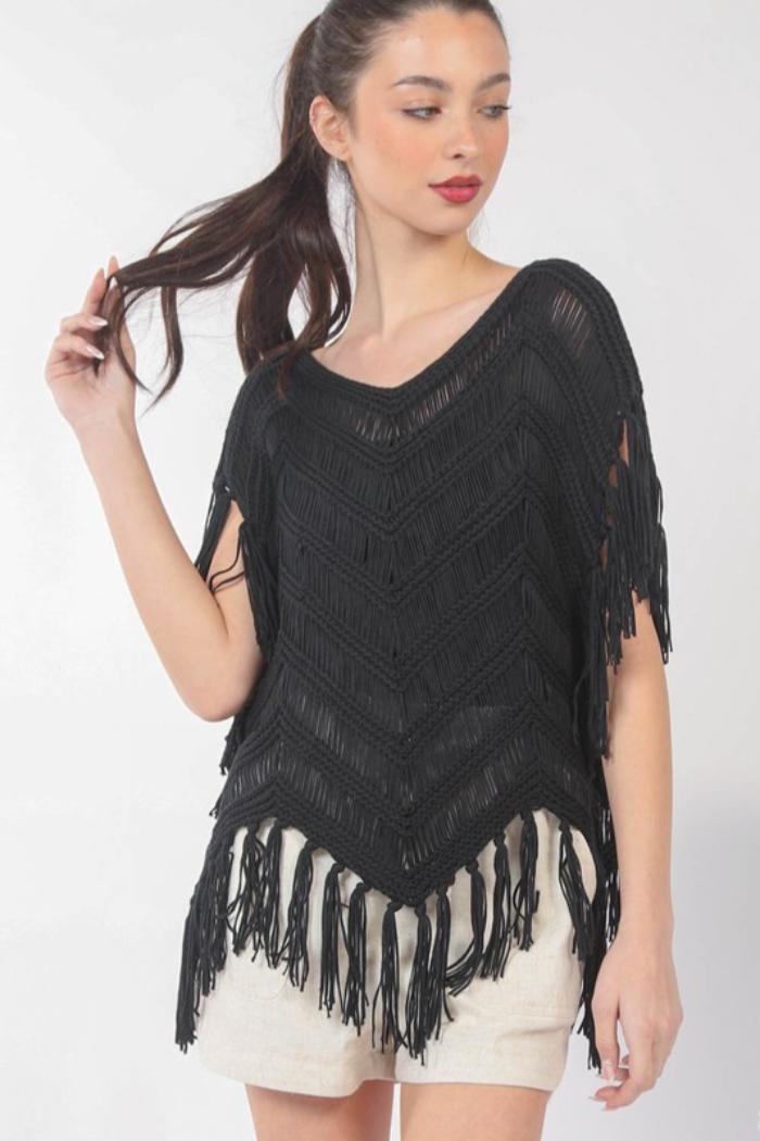 Fringe Detail Sweater Product Image