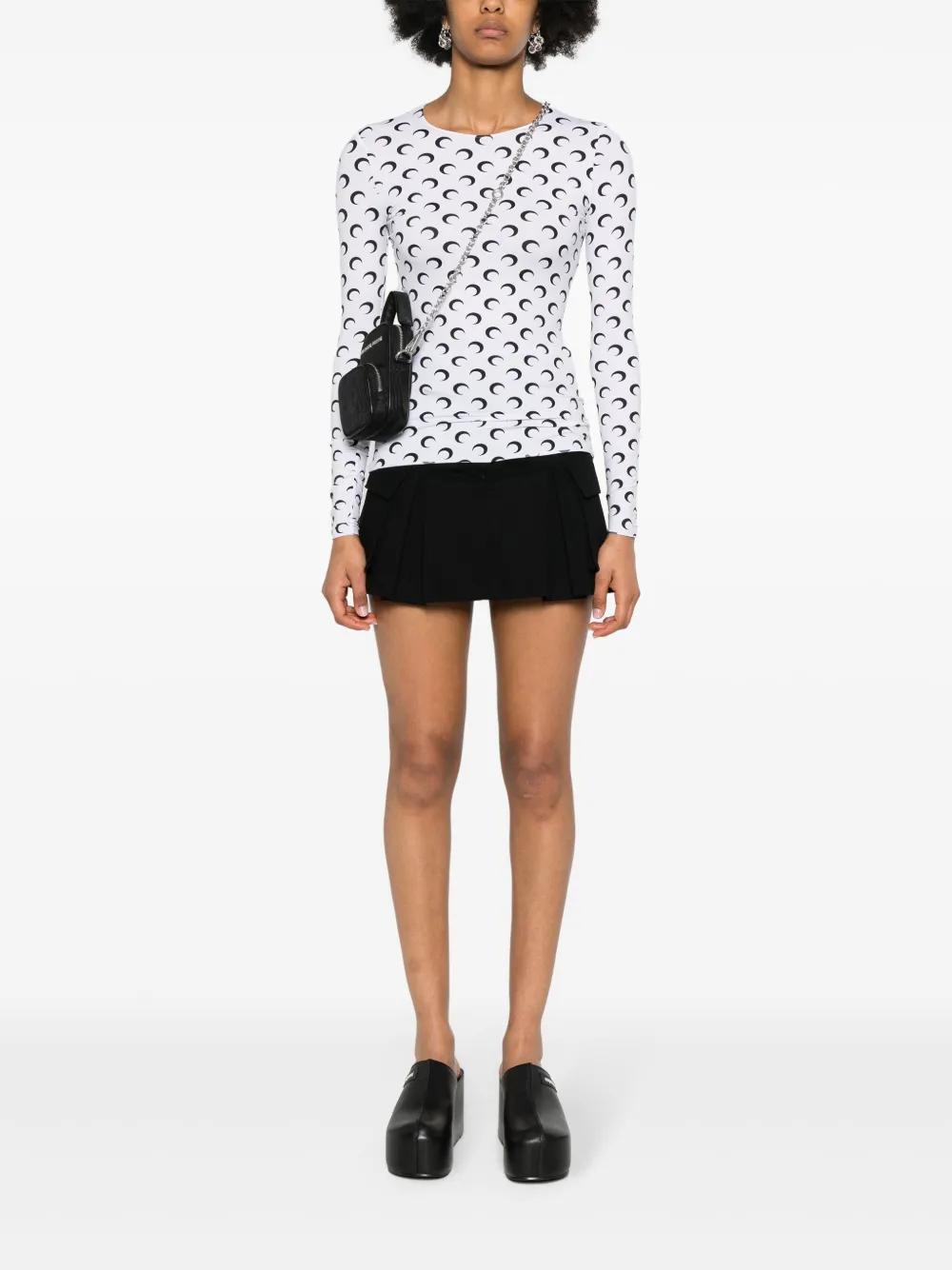 Crescent Moon-print T-shirt Product Image