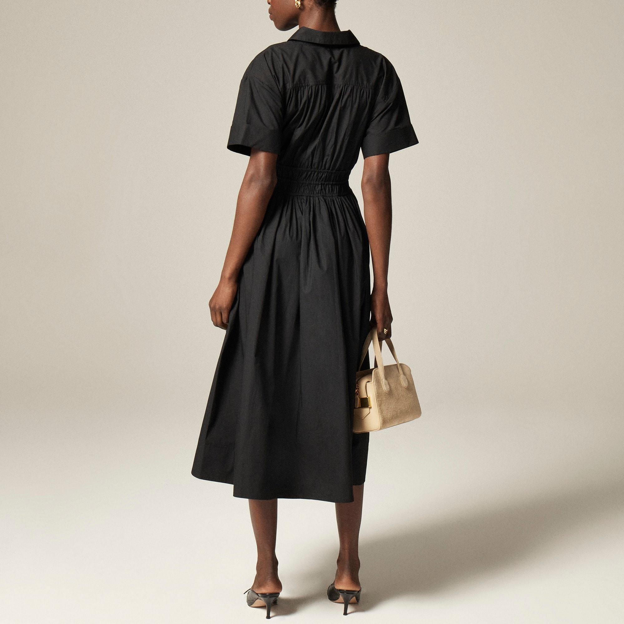 Elena shirtdress in cotton poplin Product Image