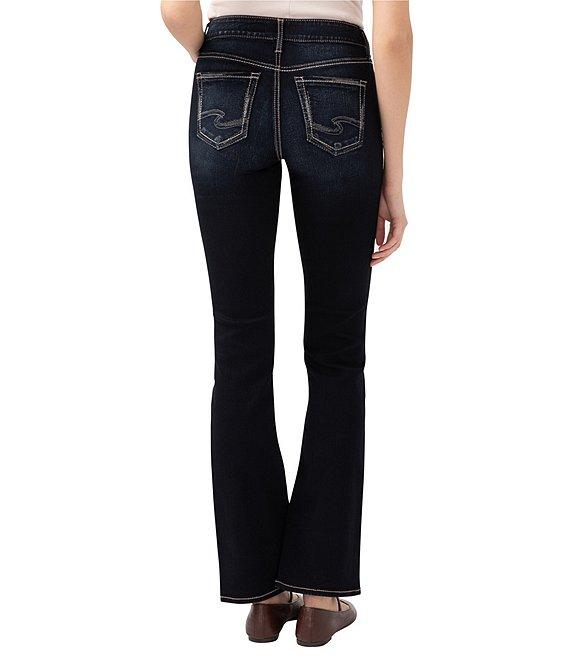 Silver Jeans Co. Suki Mid Rise Curvy Slim Fit Bootcut Jeans Product Image