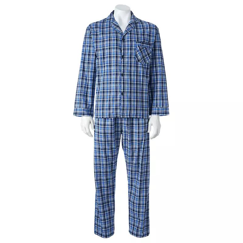 Big & Tall Hanes® Classics Pajama Set, Men's,  Product Image