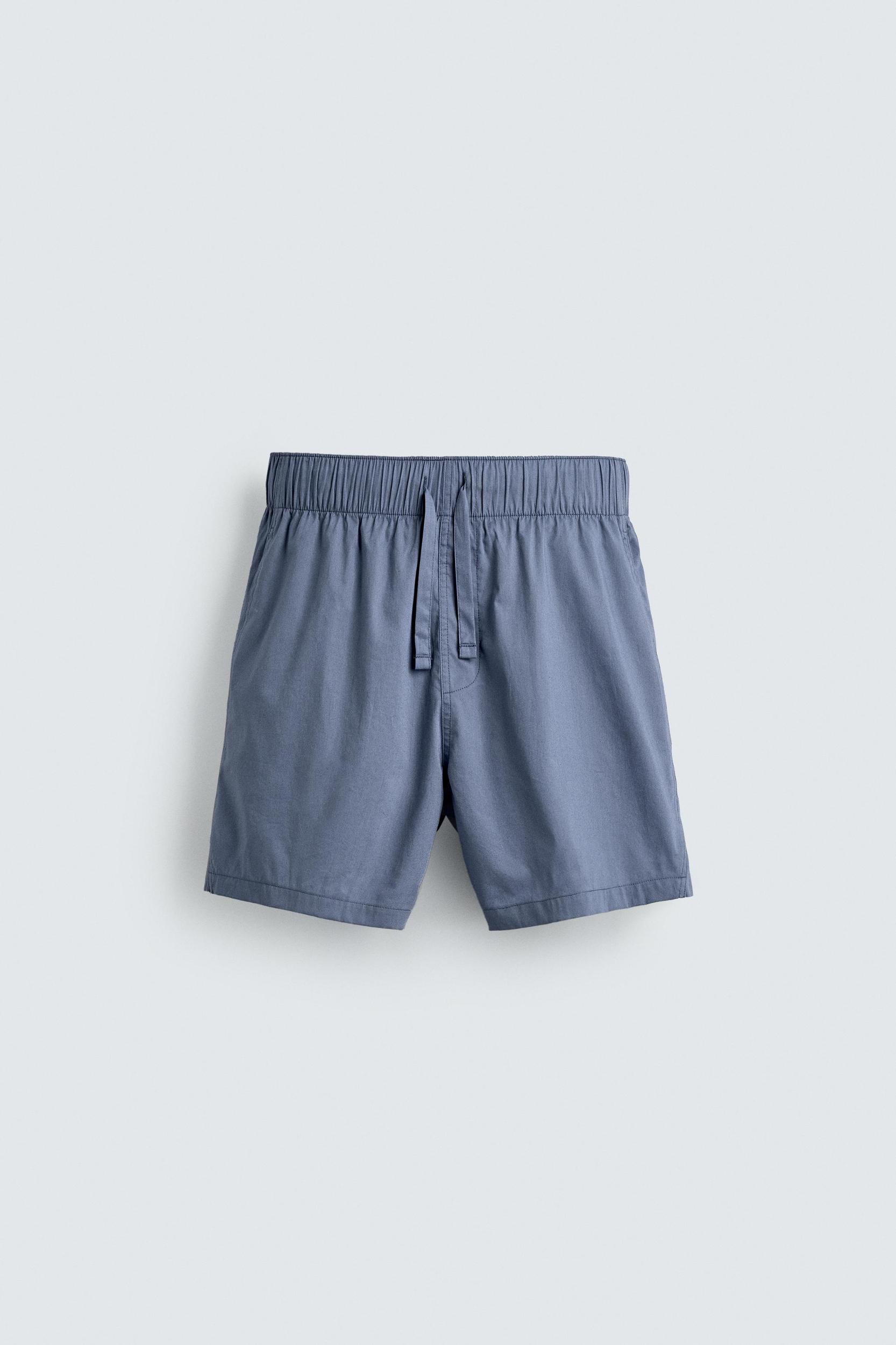 AARON LEVINE X ZARA PAJAMA SHORT SET Product Image