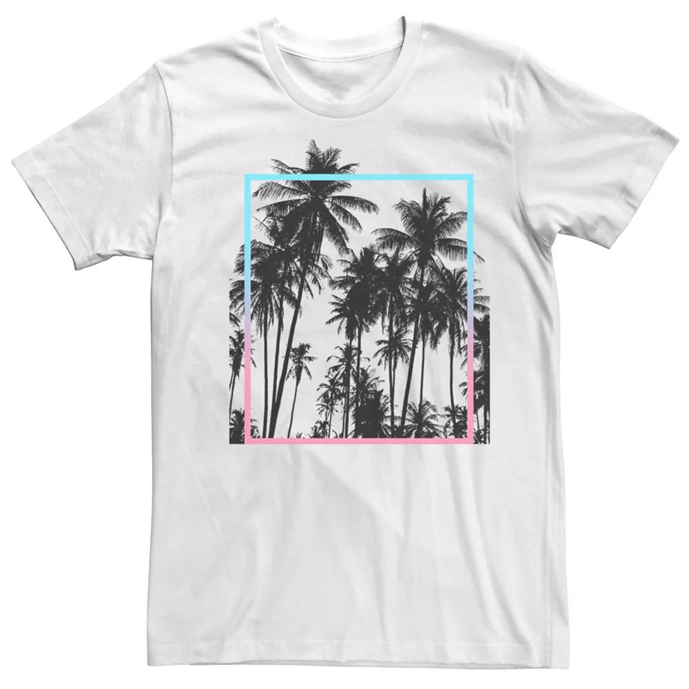 Men's Paradise Palms Neon Poster Tee,  Product Image