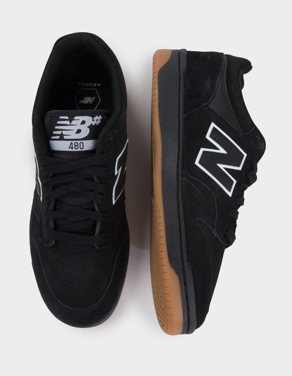NEW BALANCE Numeric 480 Mens Skate Shoes - BLK/BLK Product Image
