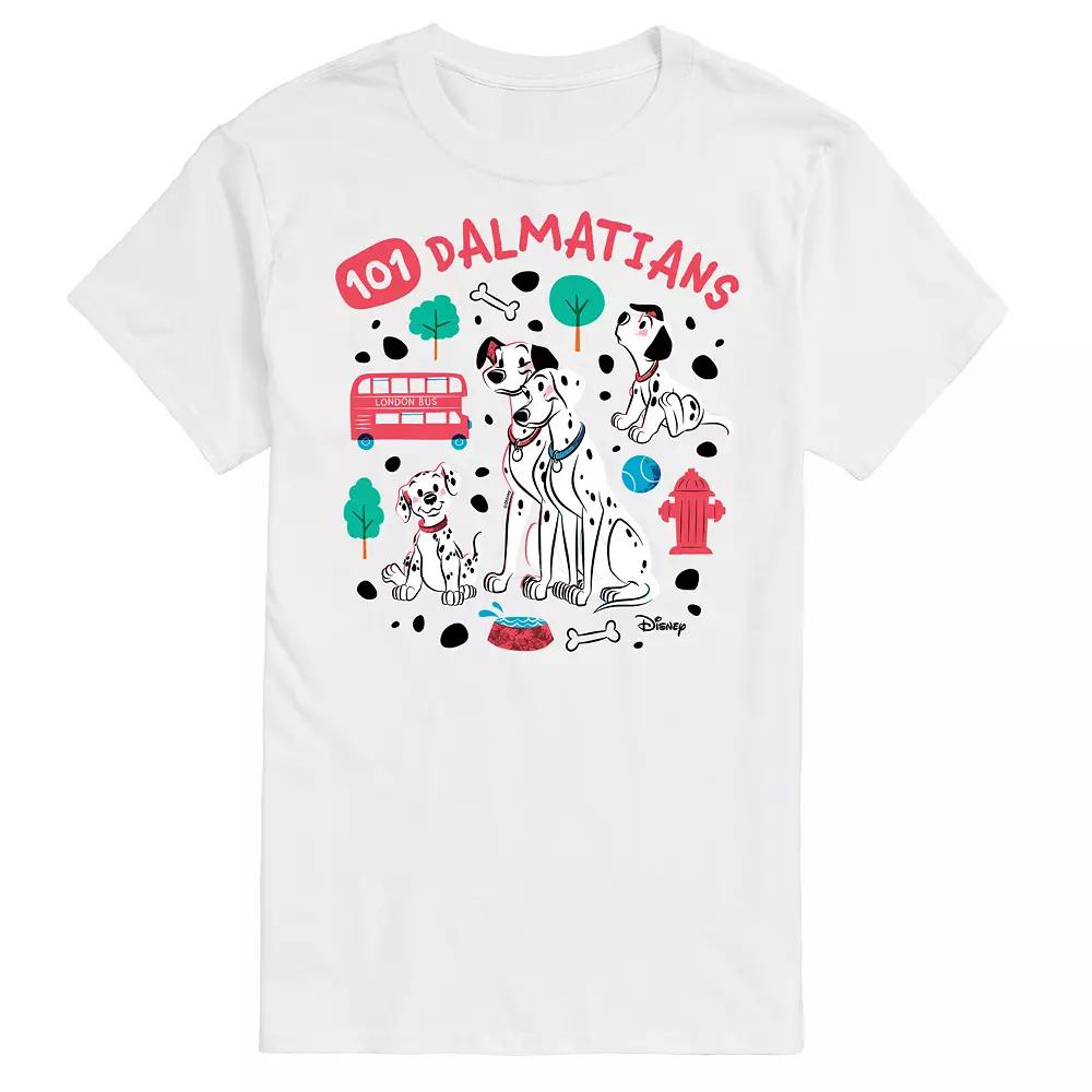Disney's 101 Dalmatians Big & Tall Graphic Tee, Men's,  Product Image