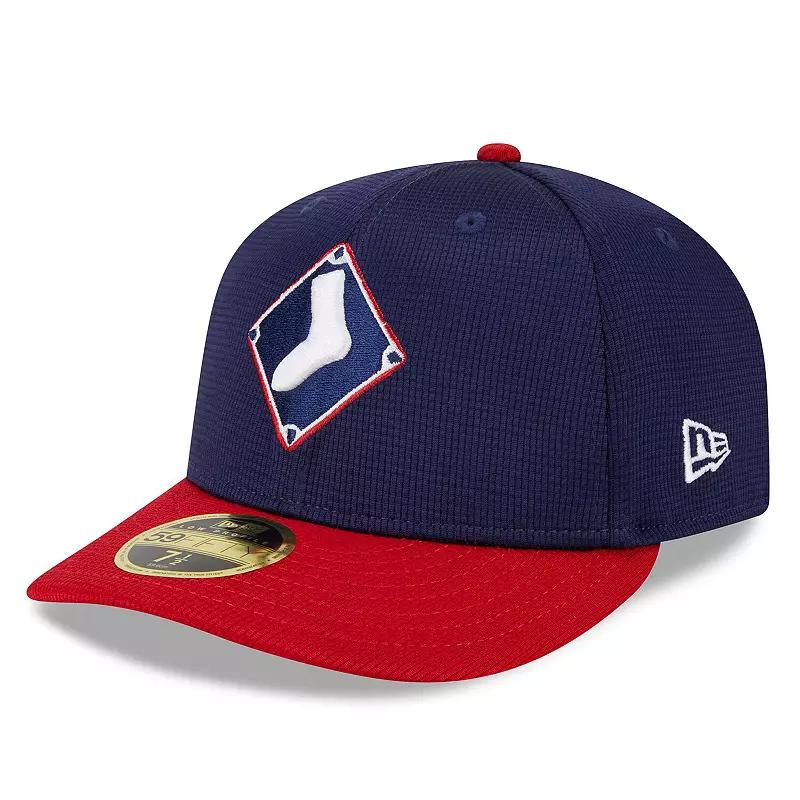 Men's New Era Navy Chicago White Sox 2024 Batting Practice Low Profile 59FIFTY Fitted Hat,  Product Image