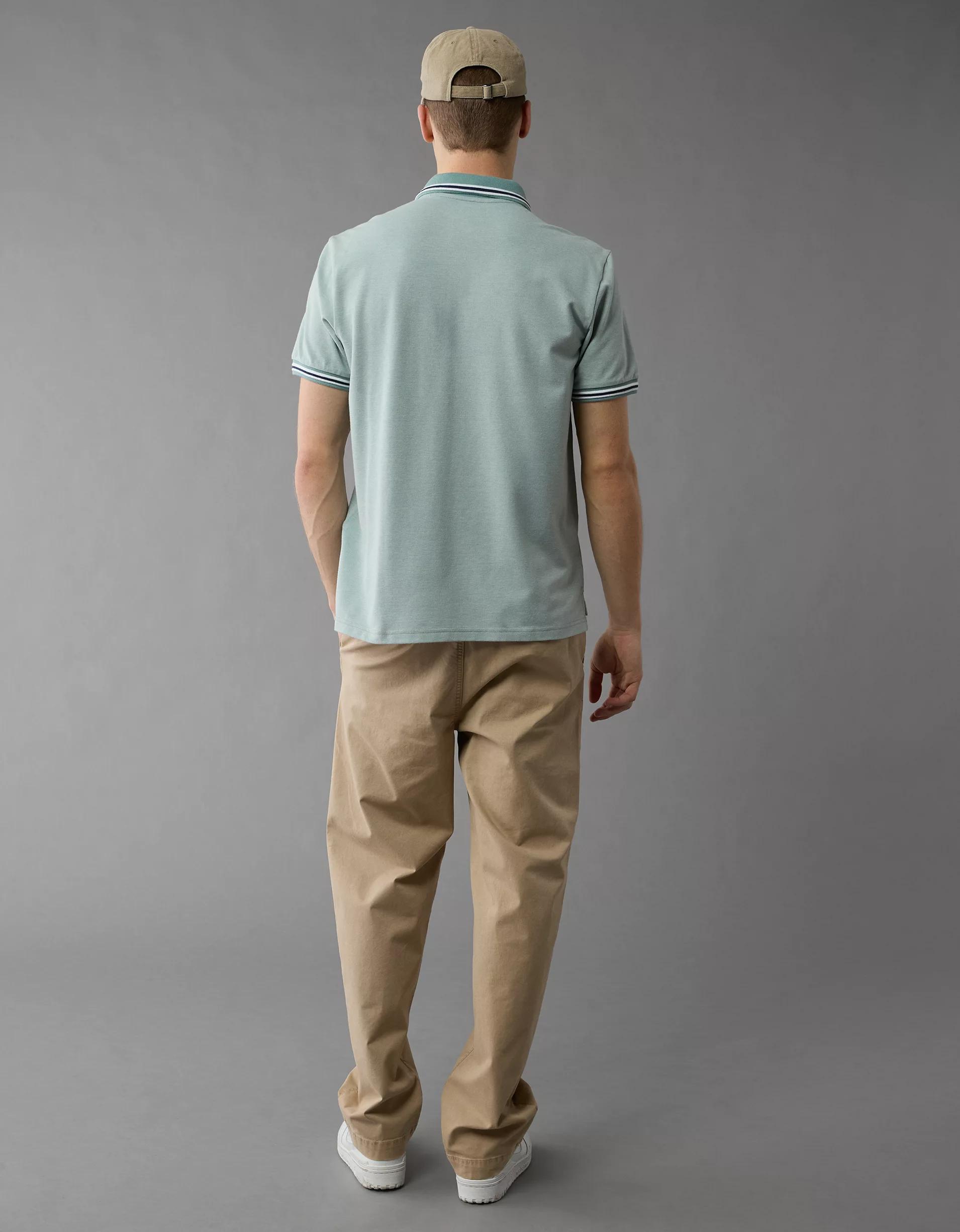 AE Club Pique Polo Shirt Product Image