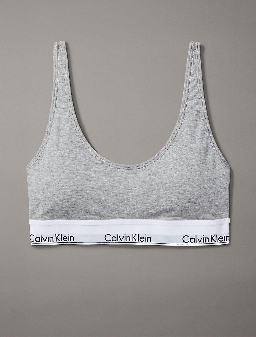 Icon Cotton Modal Lightly Lined Scoopneck Bralette Product Image