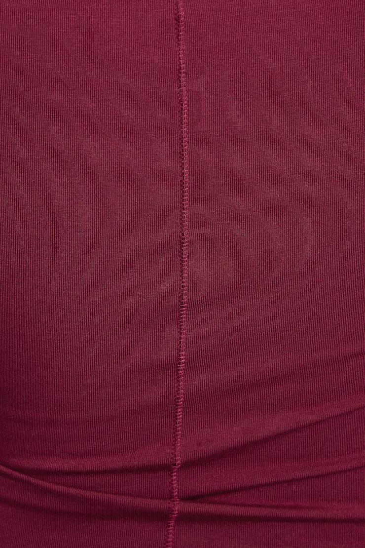 Smooth Scoop Neck Long Sleeve Top Product Image