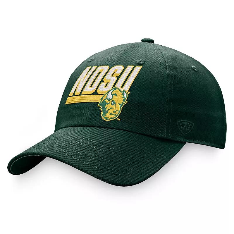 Men's Top of the World Charcoal NDSU Bison Slice Adjustable Hat, Nds Charco Product Image