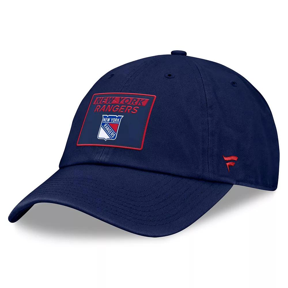 Women's Fanatics Navy New York Rangers Authentic Pro Rink Adjustable Hat, Ran Blue Product Image