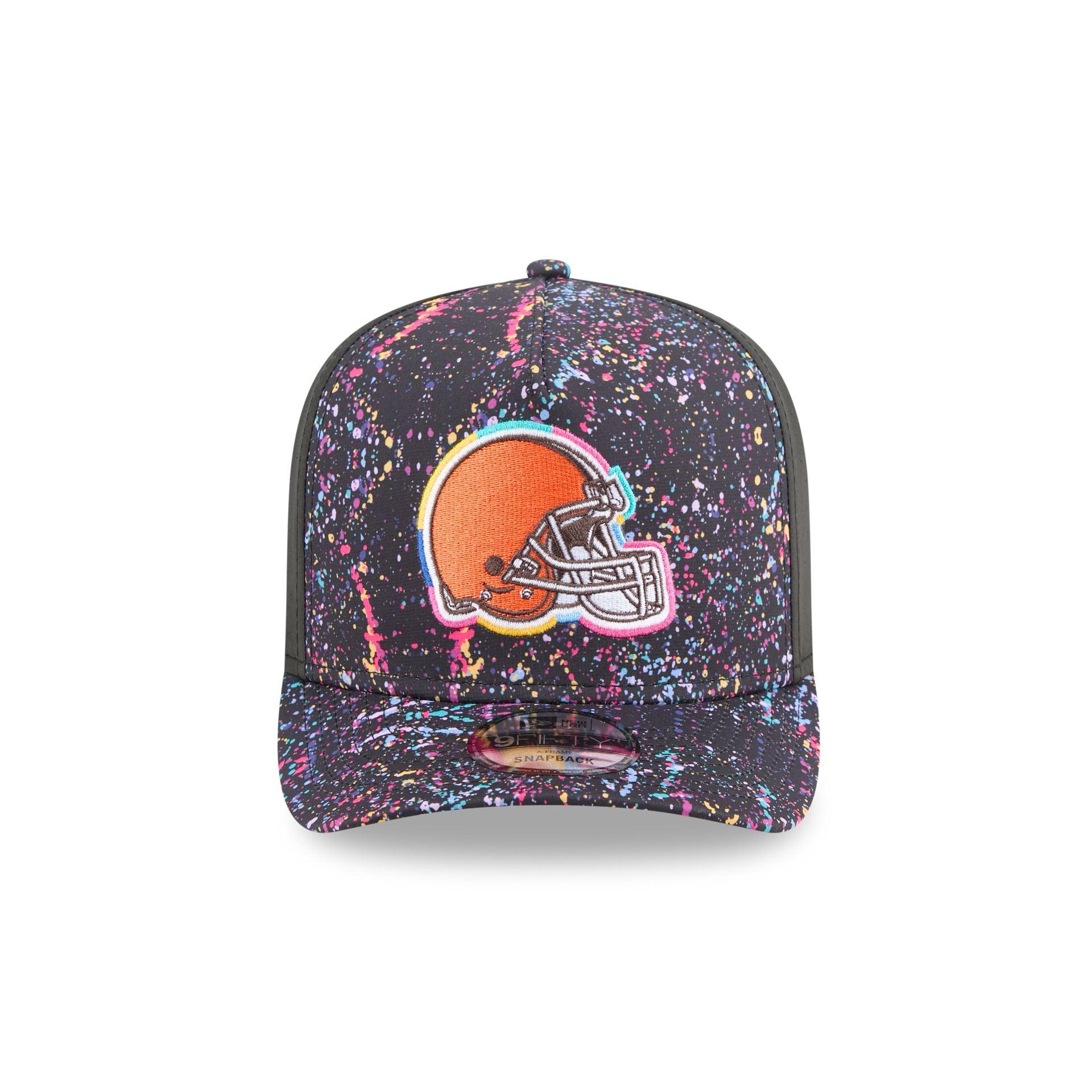 Cleveland Guardians Distressed 9FORTY A-Frame Trucker Hat Male Product Image