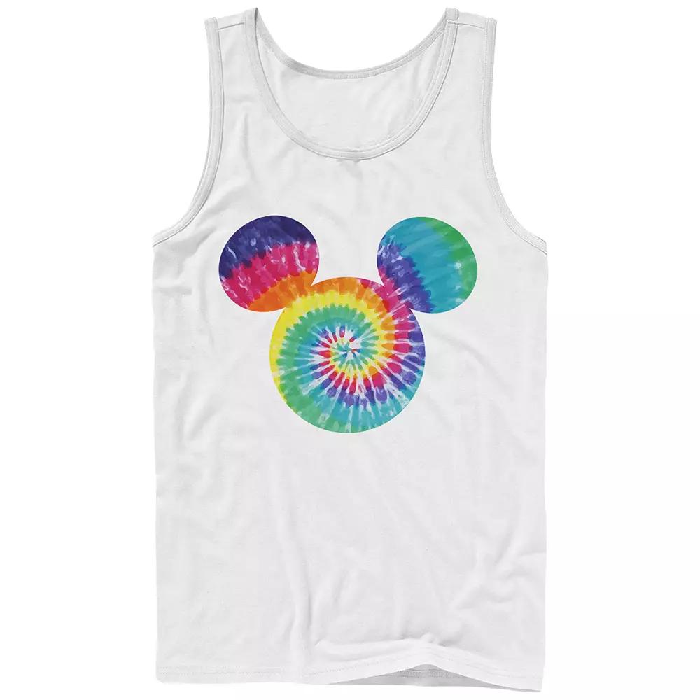 Disney's Mickey And Friends Mickey Men's Tie-Dye Fill Tank Top,  Product Image