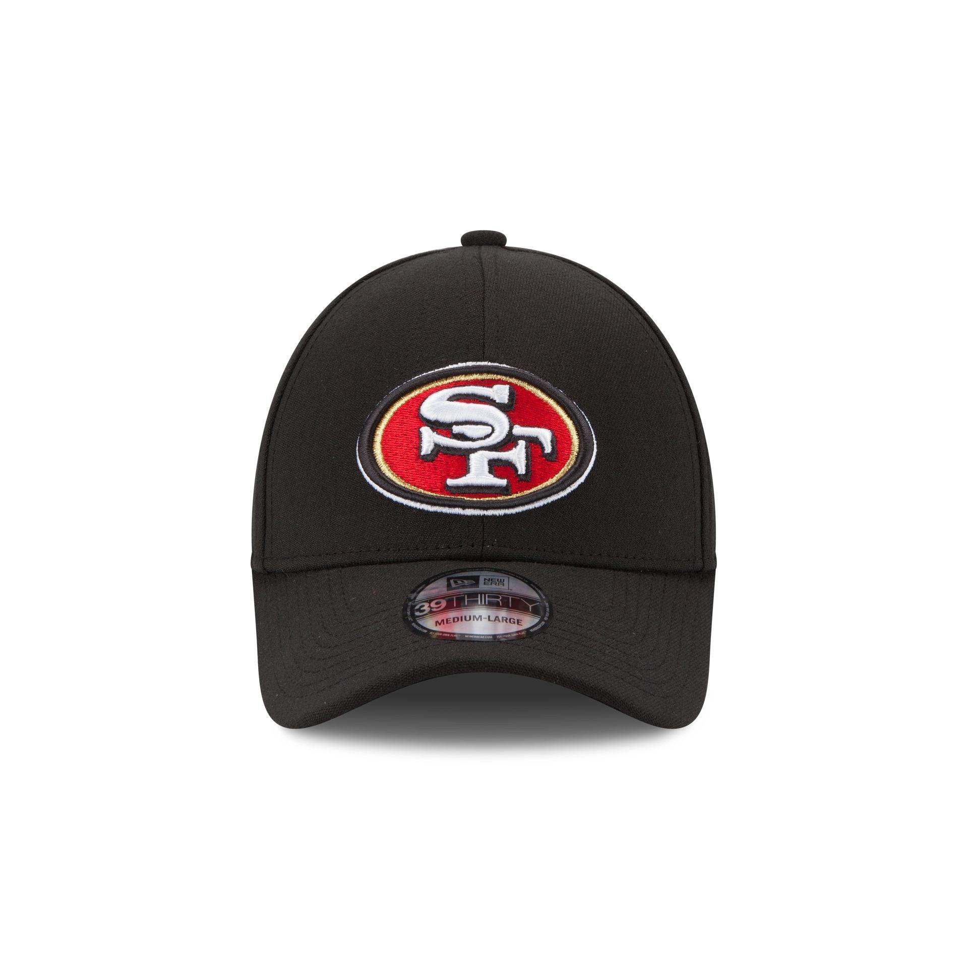 San Francisco 49ers Team Classic Black 39THIRTY Stretch Fit Hat Male Product Image