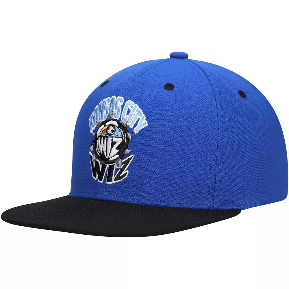 Men's Mitchell & Ness Sky Blue Sporting Kansas City Breakthrough Snapback Hat Product Image