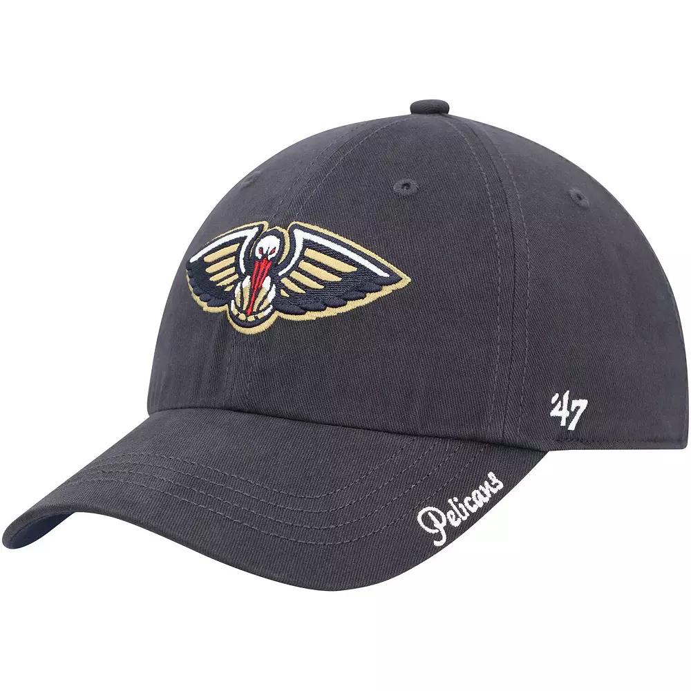 Women's '47 Navy New Orleans Pelicans Miata Clean Up Adjustable Hat, Blue Product Image
