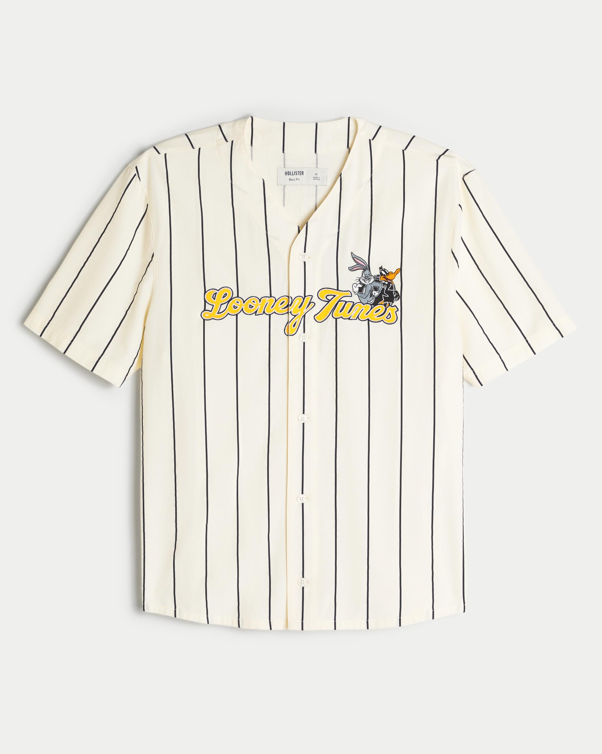 Boxy Dr Pepper Graphic Baseball Jersey Product Image