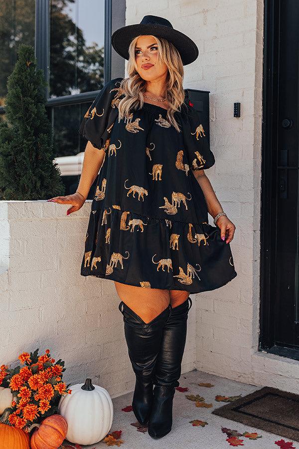 Giving Fierce Energy Shift Dress Curves Product Image