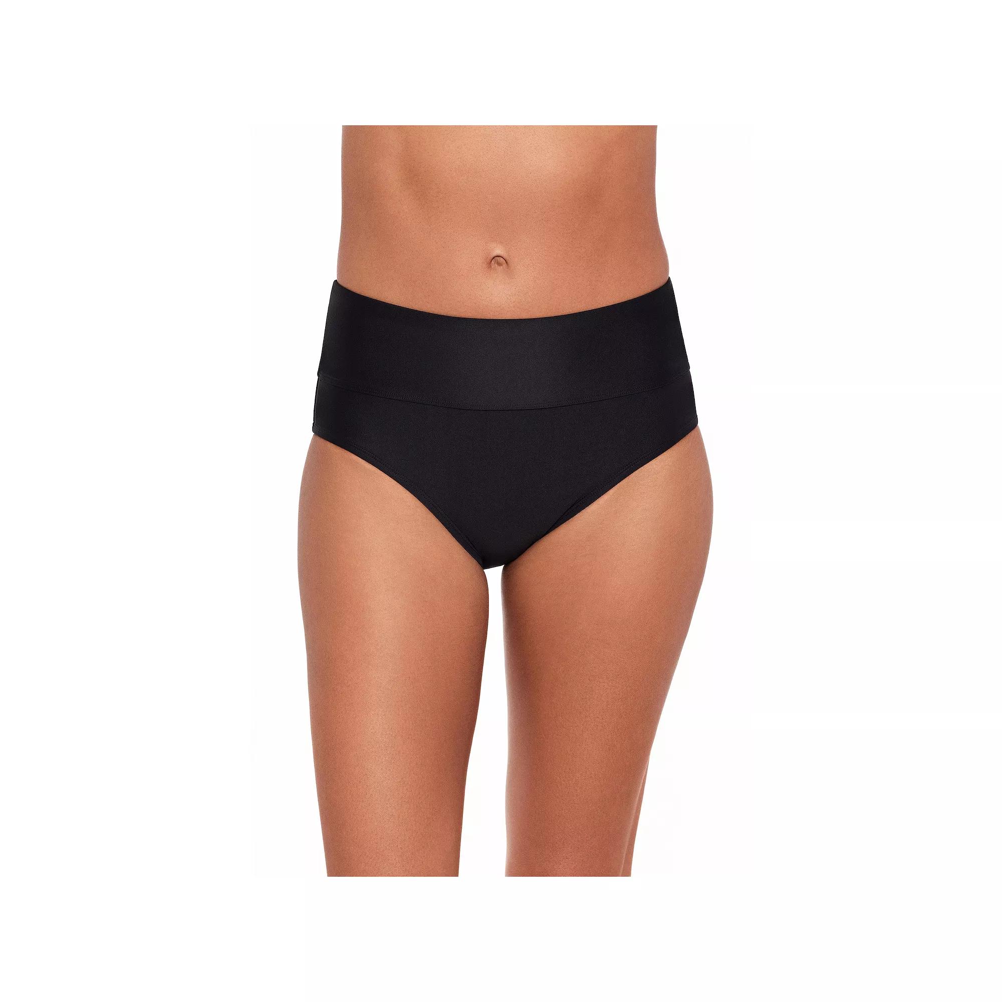 Women's Eco Beach High Waisted Swim Briefs,  Product Image