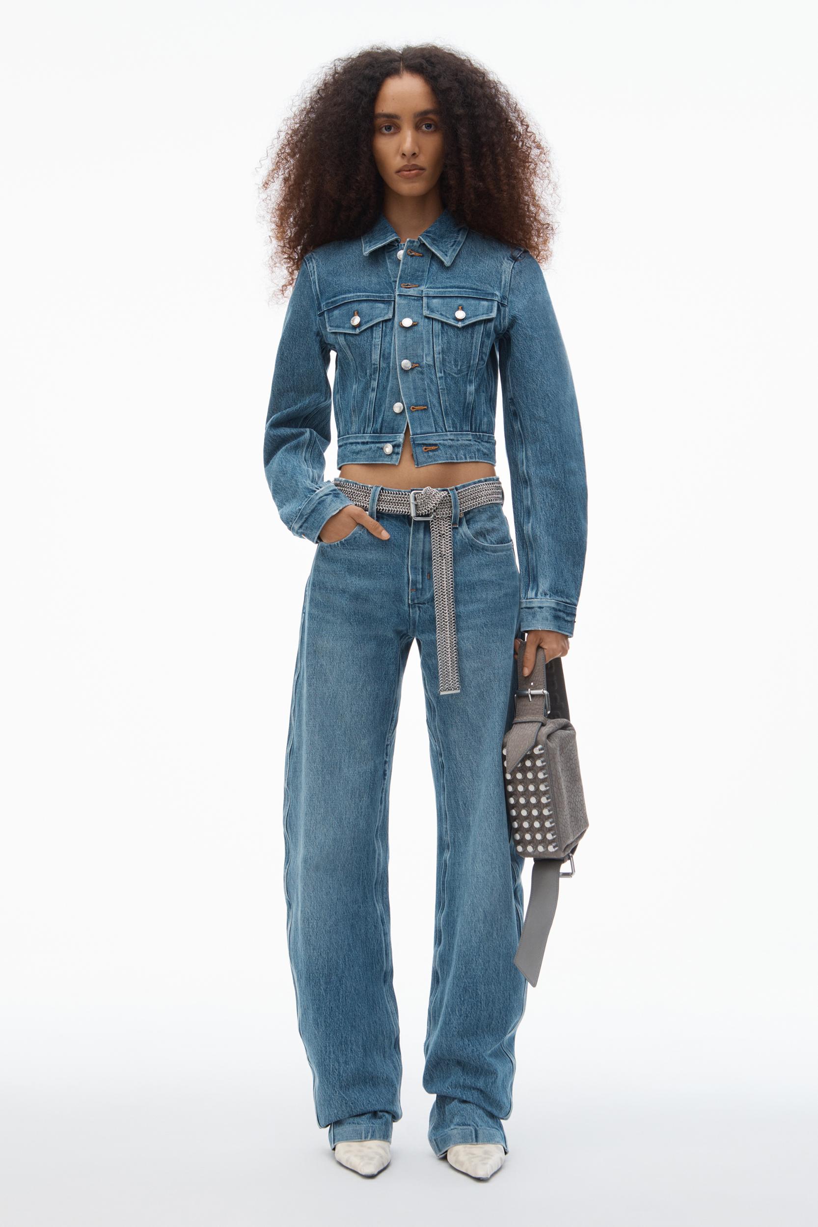 Denim Trucker Jacket Product Image