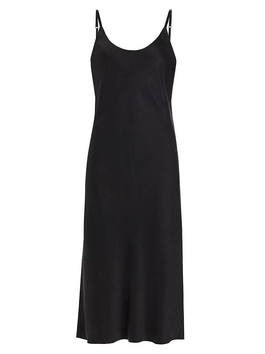 Womens Washable Silk Slip Dress Product Image