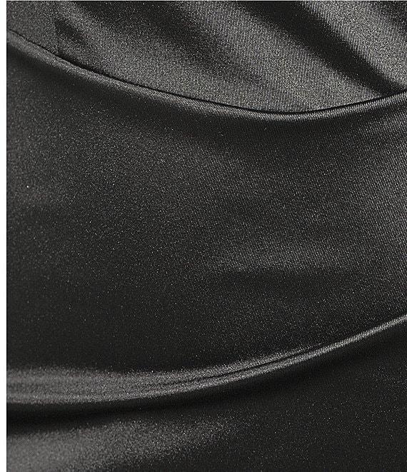 Honey and Rosie Plus Pleated Side Shirred Back Bodycon Dress Product Image