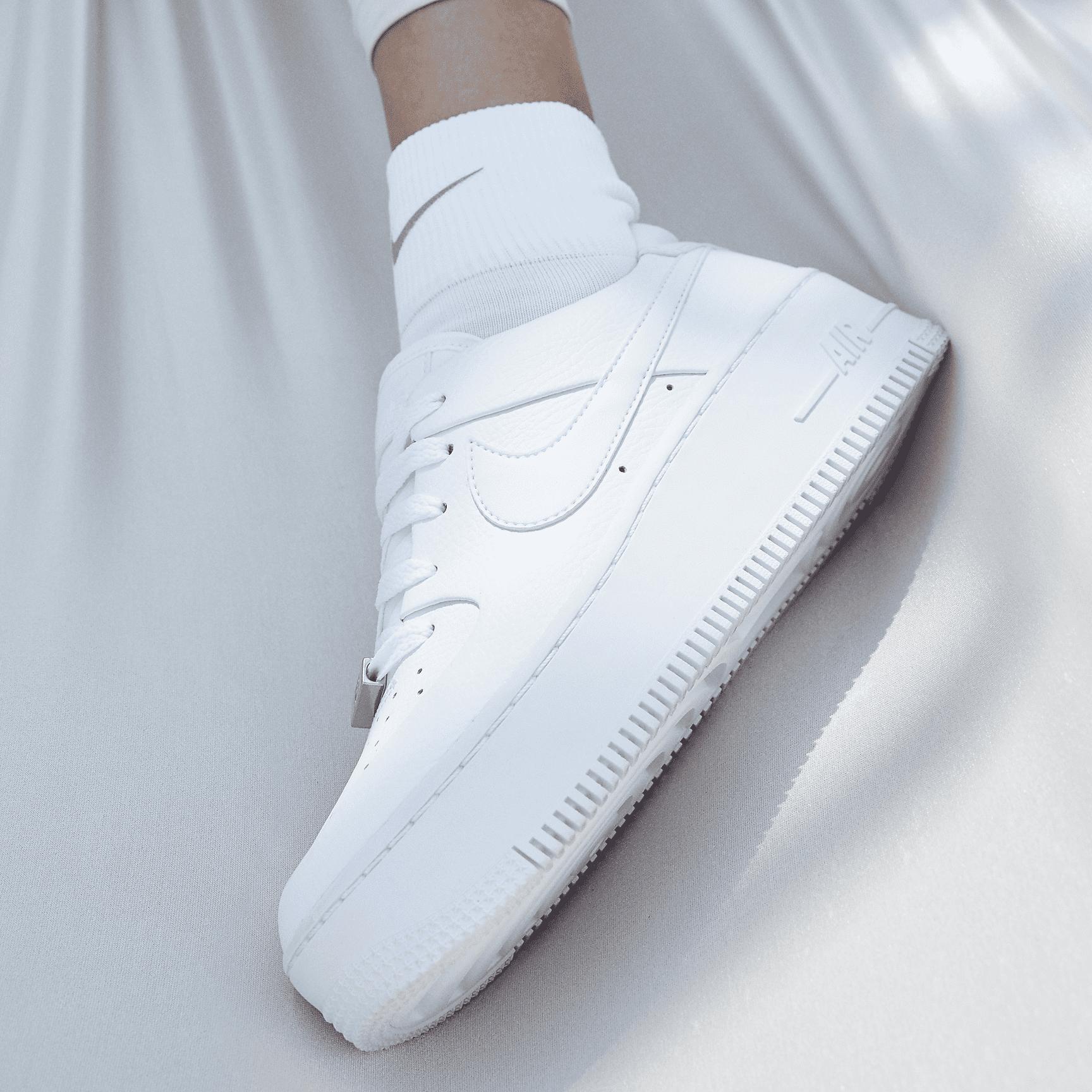 Nike Womens Air Force 1 Sage Low Shoes | AR5339-100 Product Image