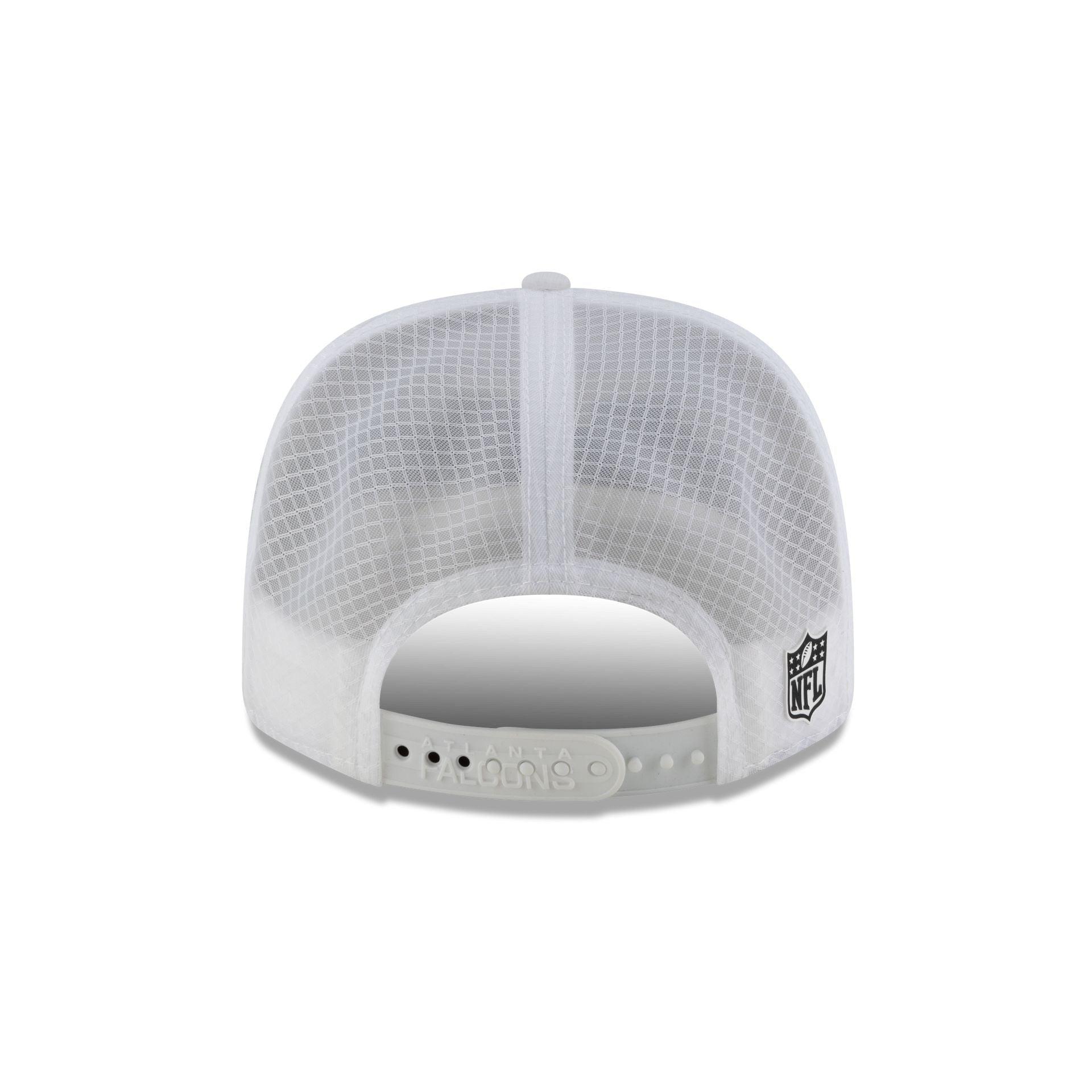 Atlanta Falcons 2025 Sideline Hot Weather White 9SEVENTY Trucker Hat Male Product Image