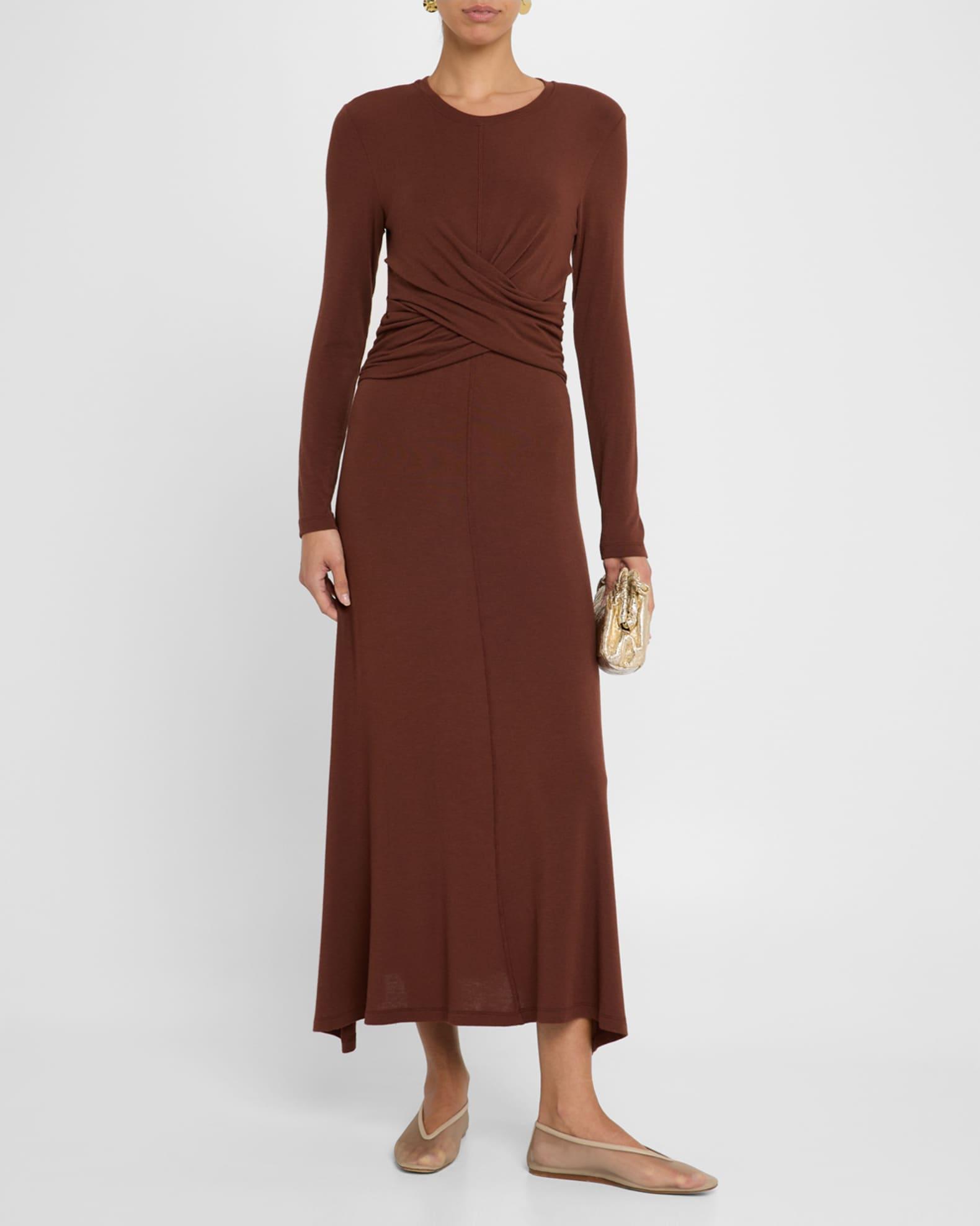 Twist Jersey Maxi Dress Product Image