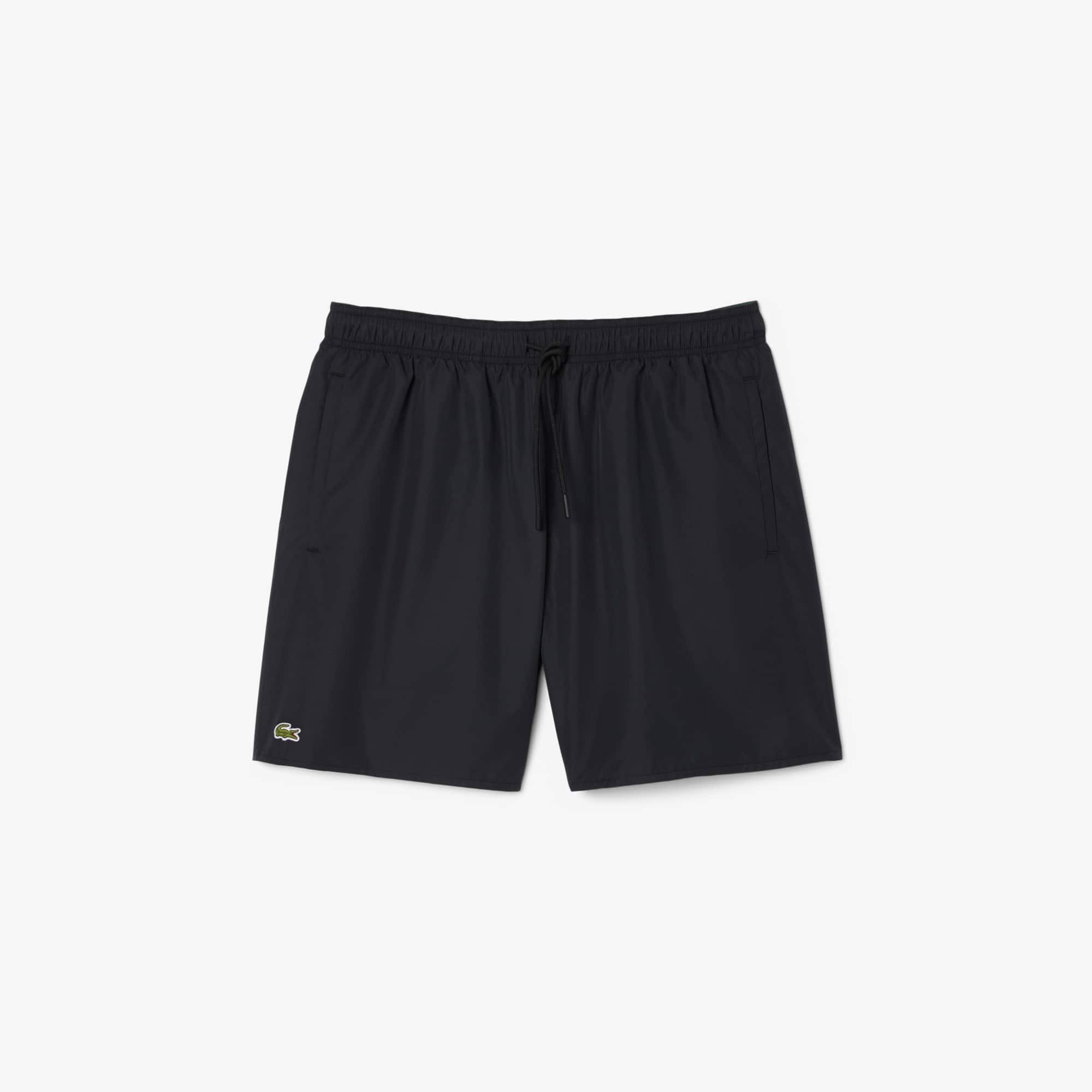 Mid Length Monochrome Swim Trunks Product Image