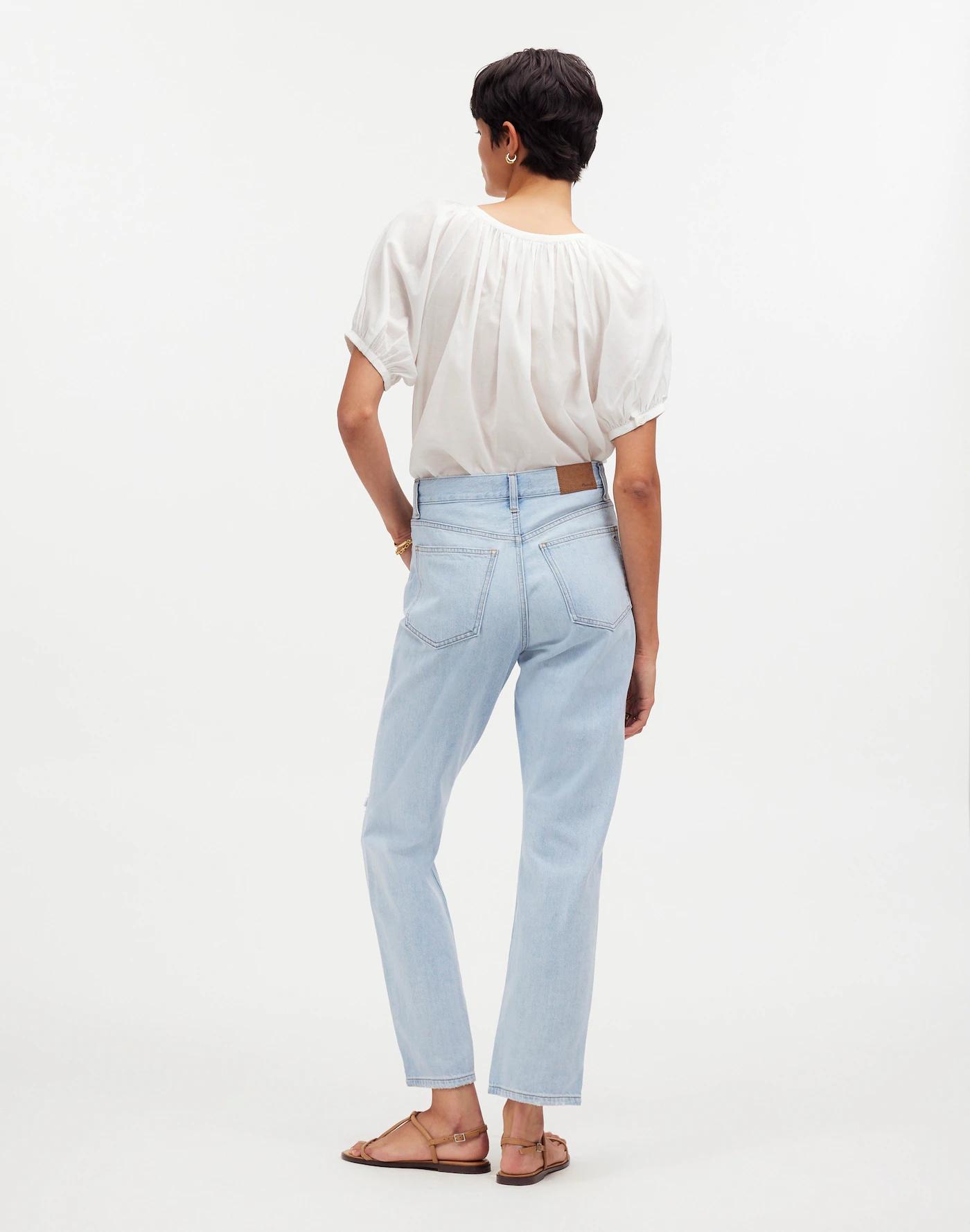 The Tall '90s Straight Crop Jean Product Image