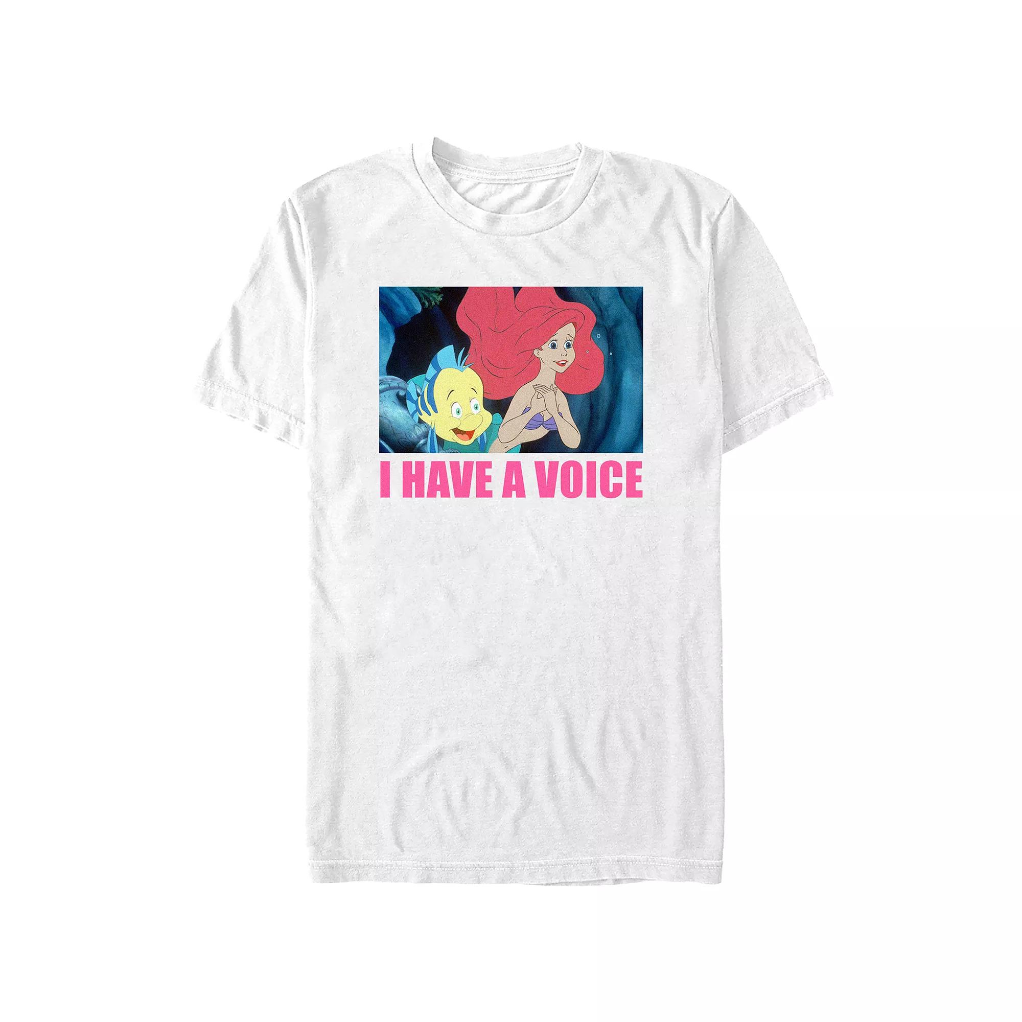 Disney's The Little Mermaid I Have A Voice Juniors' Boyfriend Graphic Tee, Women's,  Product Image