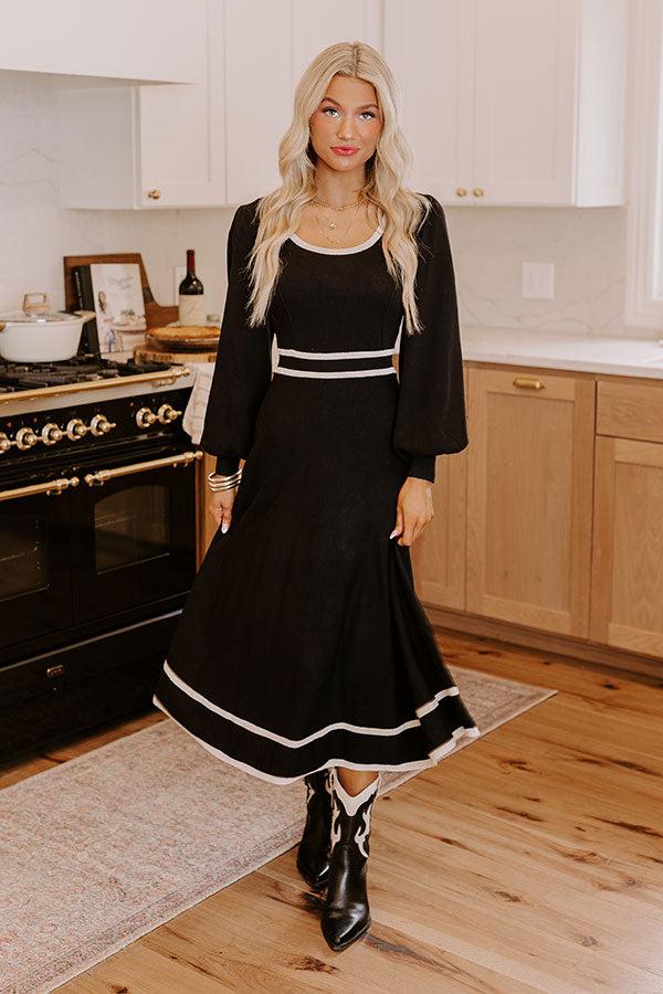 Sweet Whispers Knit Midi Product Image