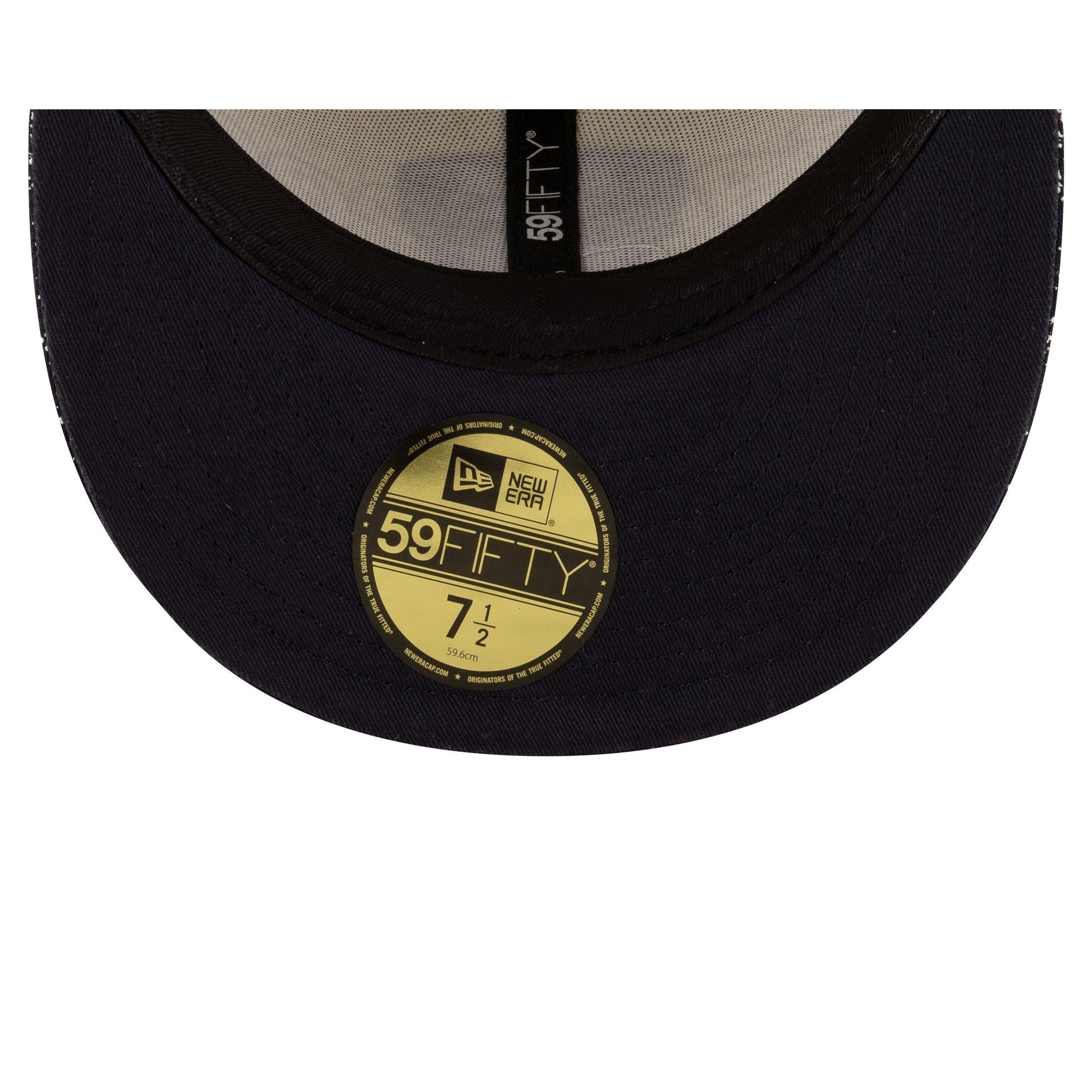 Rayados Splattered Visor 59FIFTY Fitted Hat Male Product Image