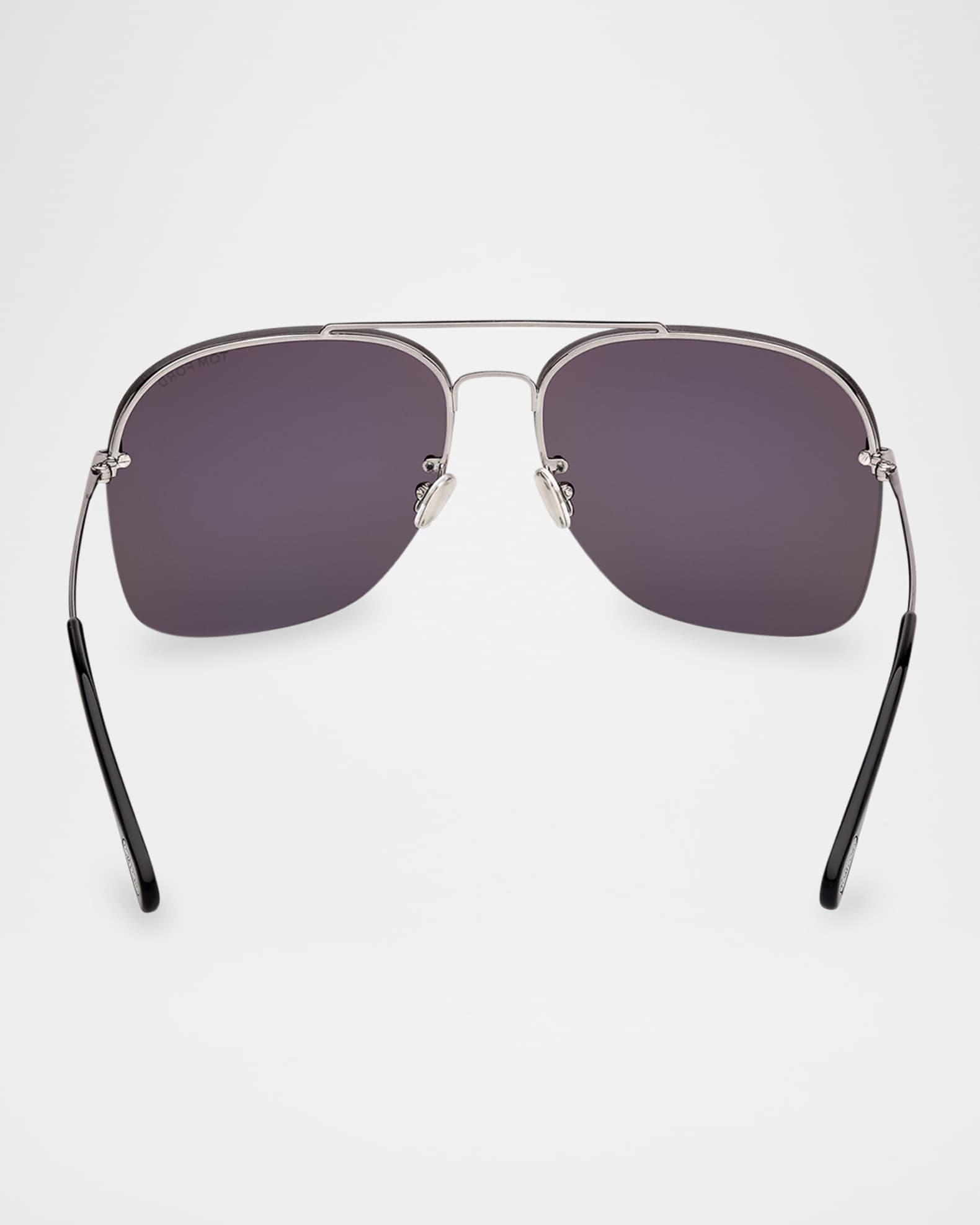 Men's Mackenzie-02 Metal Photochromic Aviator Sunglasses Product Image