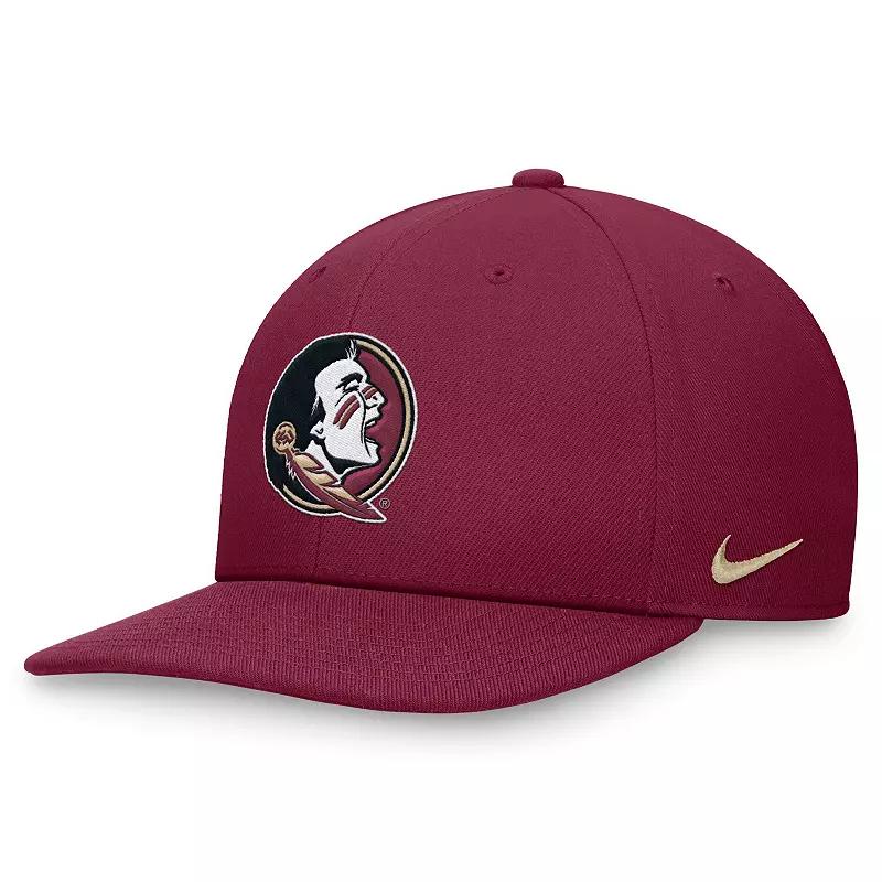 Men's Nike Garnet Florida State Seminoles On-Field Pro Bill Snapback Hat,  Product Image