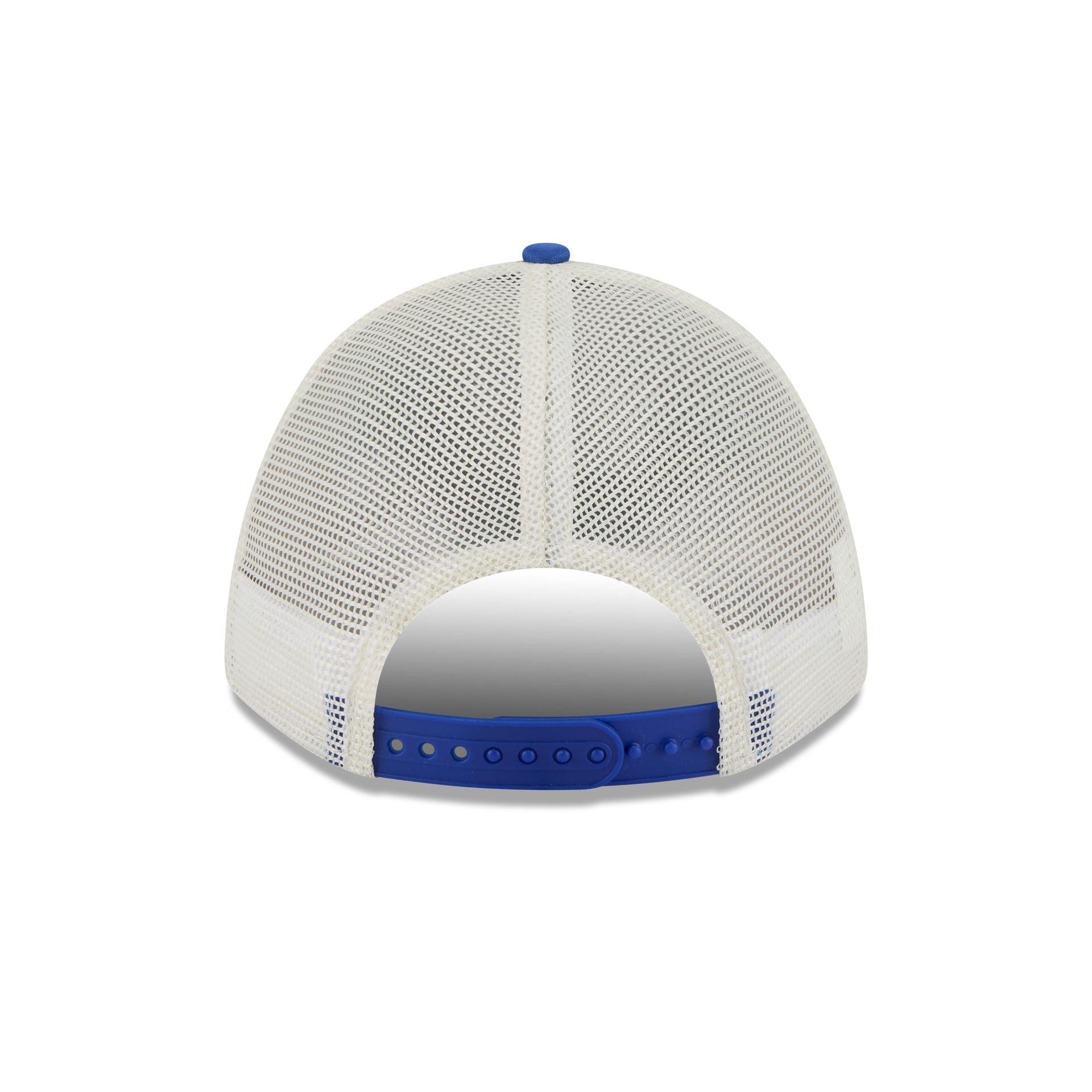 Buffalo Bills Chrome Arch 9FORTY M-Crown A-Frame Trucker Hat Male Product Image