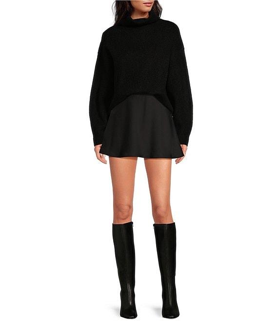 Gianni Bini Juliet Imitation Alpaca Turtleneck Long Sleeve Sweater Product Image