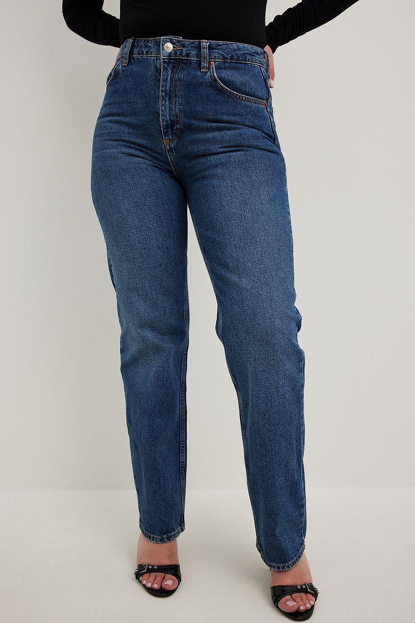 Straight High Waist Jeans Product Image