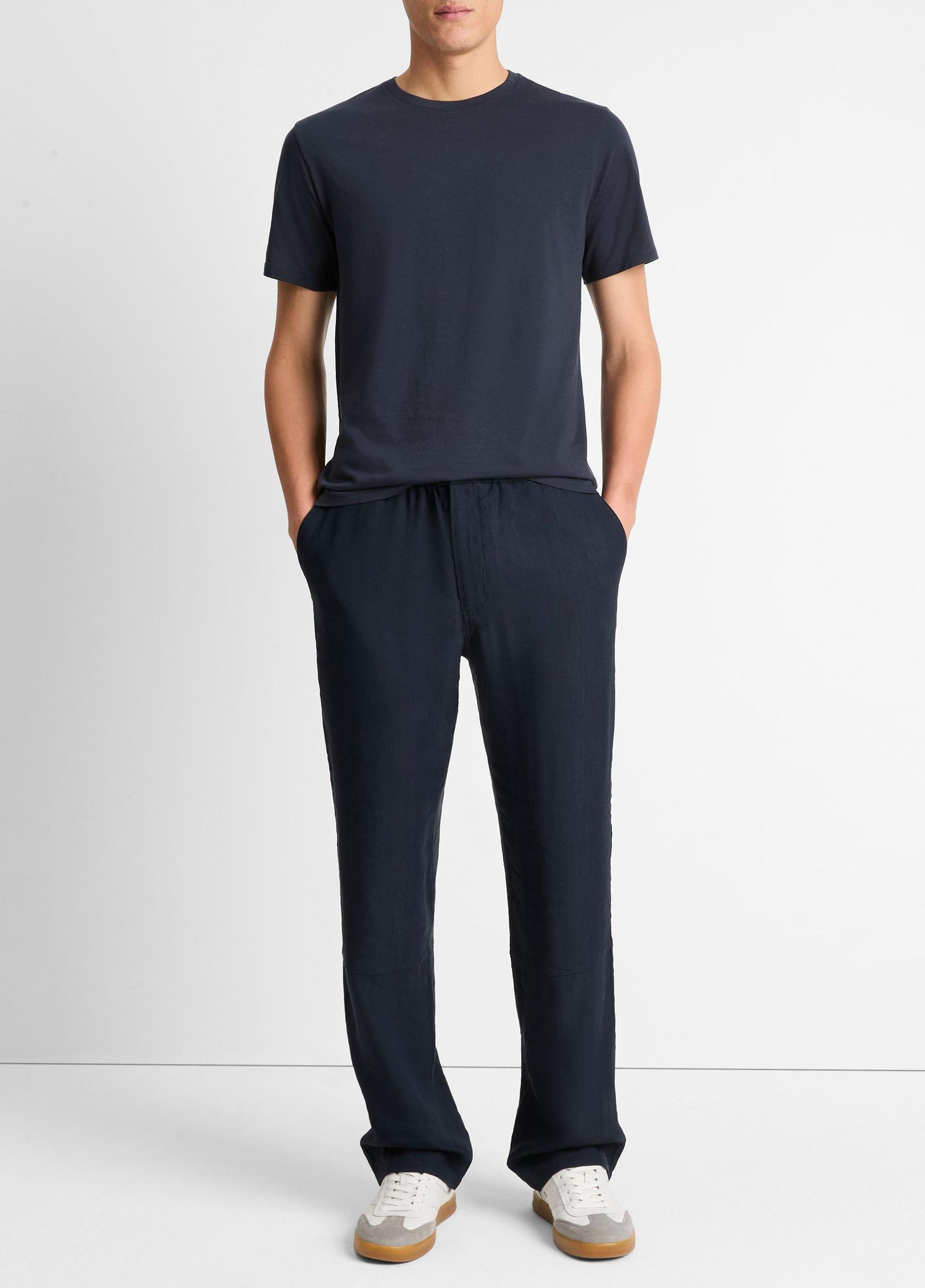 Pima Cotton Crew Neck T-Shirt Product Image