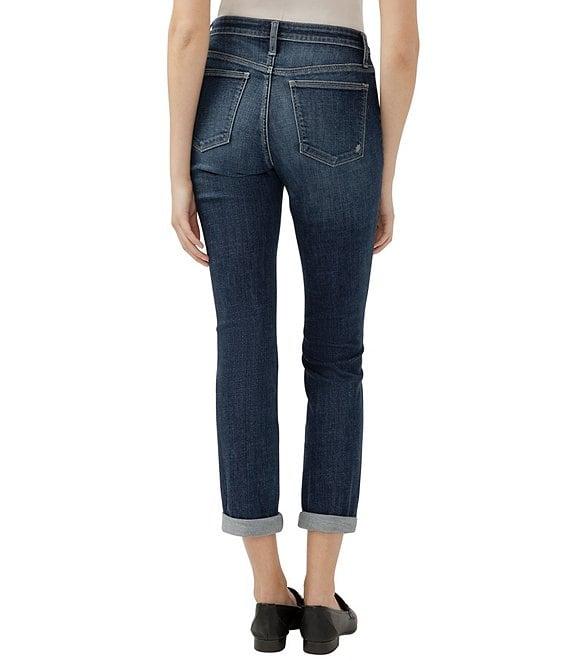 Silver Jeans Co. Beau High Rise Relaxed Slim Fit Luxe Stretch Cuff Jeans Product Image