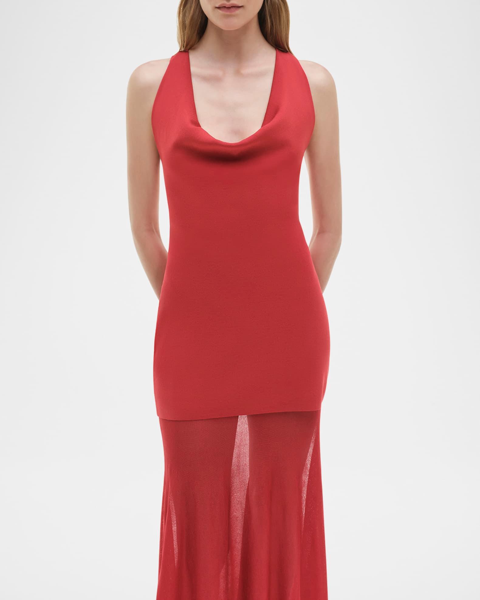 Xena Sleeveless Halter Maxi Dress  Product Image