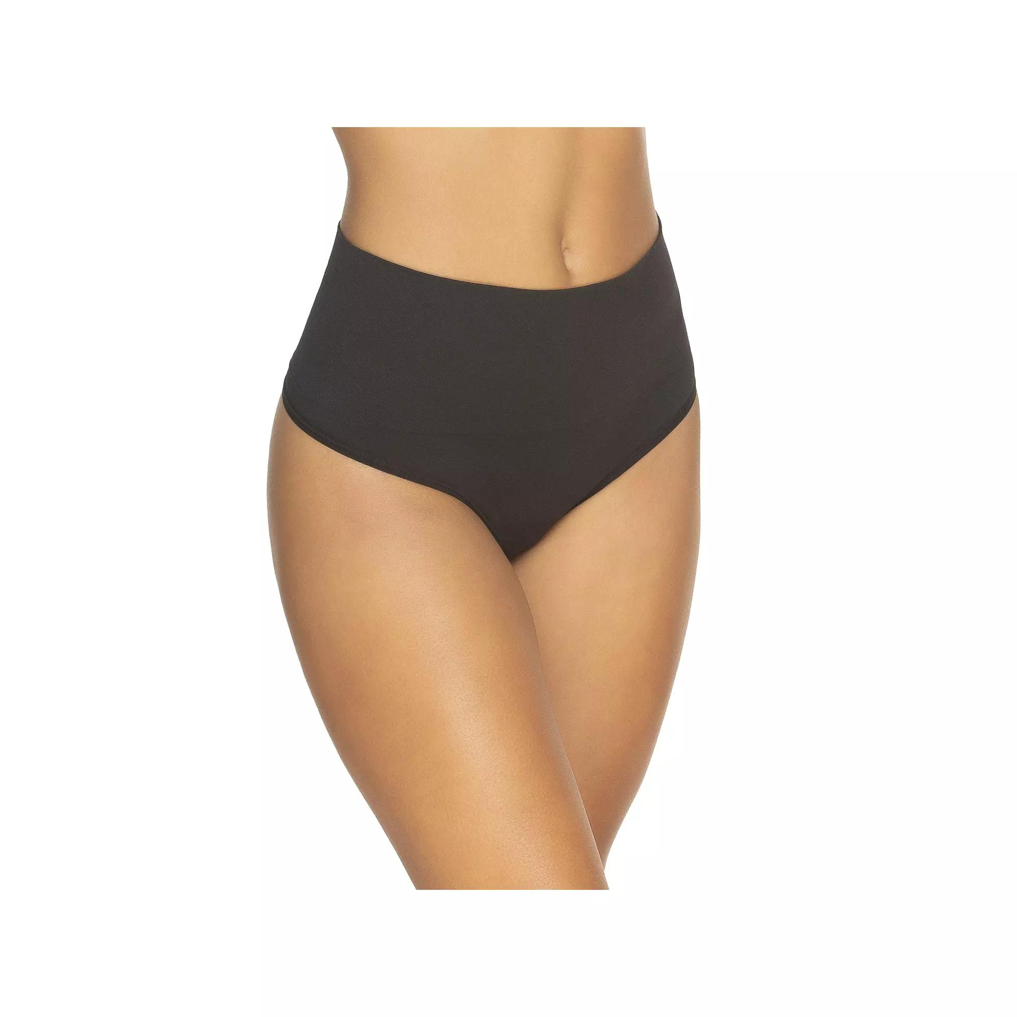 Women's Jezebel Fusion Waist Shaping Thong Panty 4198P1,  Product Image