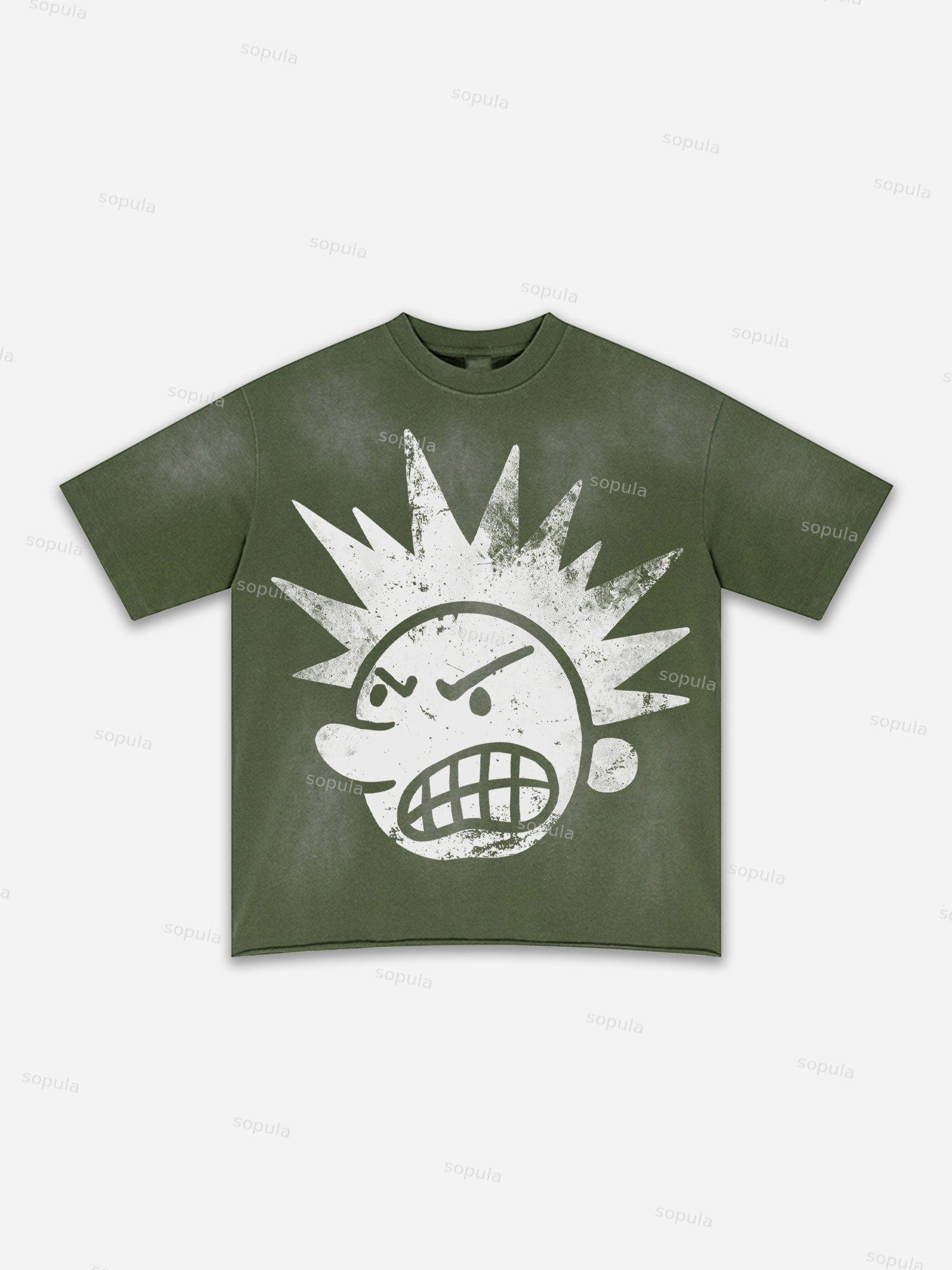 Child Of God Print Washed T-shirt Product Image